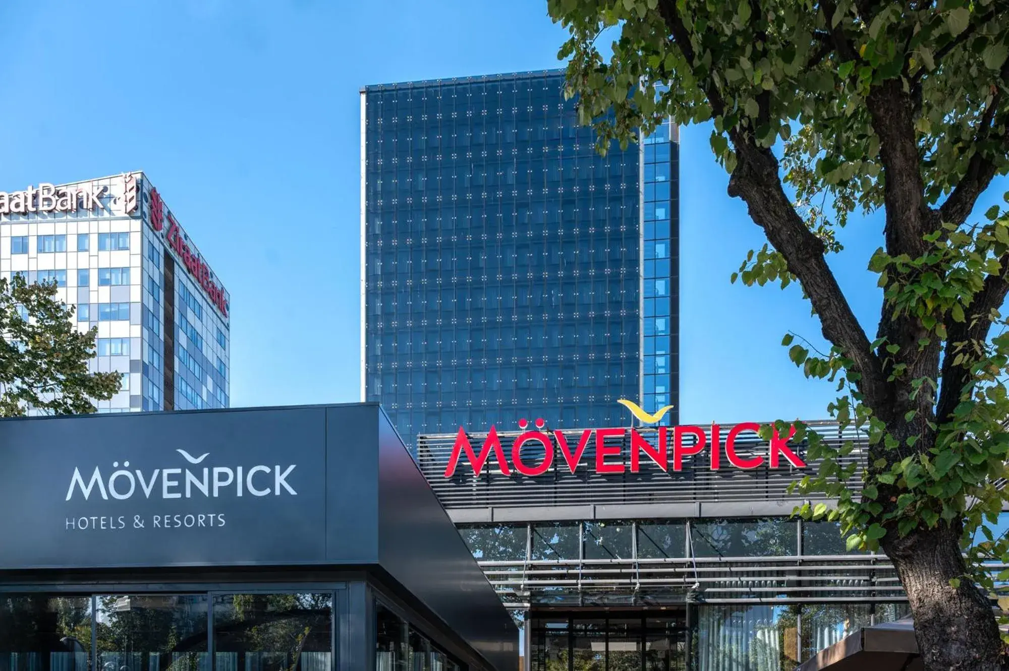 Property building in Movenpick hotel Sarajevo Property building in Movenpick hotel Sarajevo