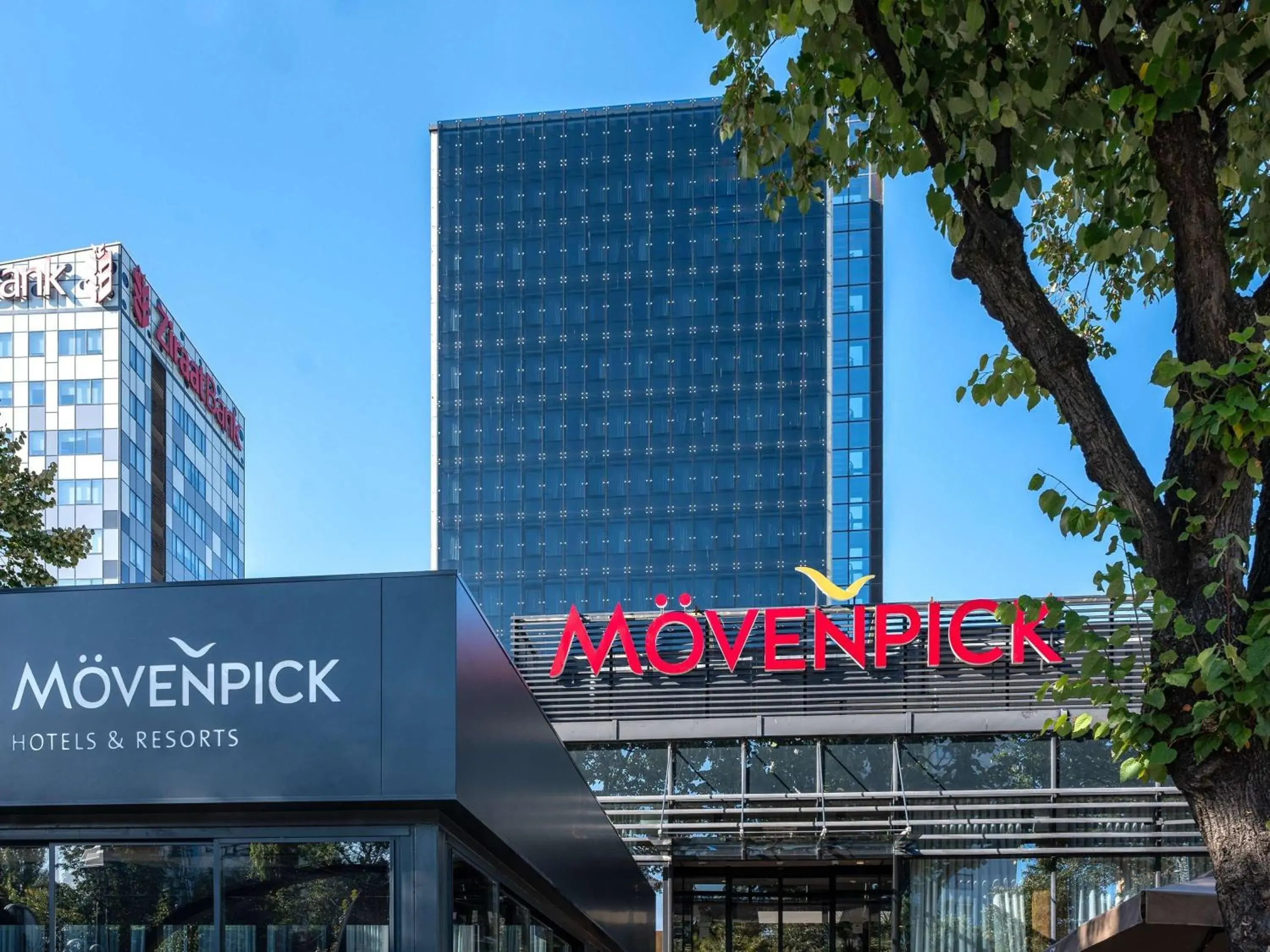 Property building in Movenpick hotel Sarajevo Property building in Movenpick hotel Sarajevo