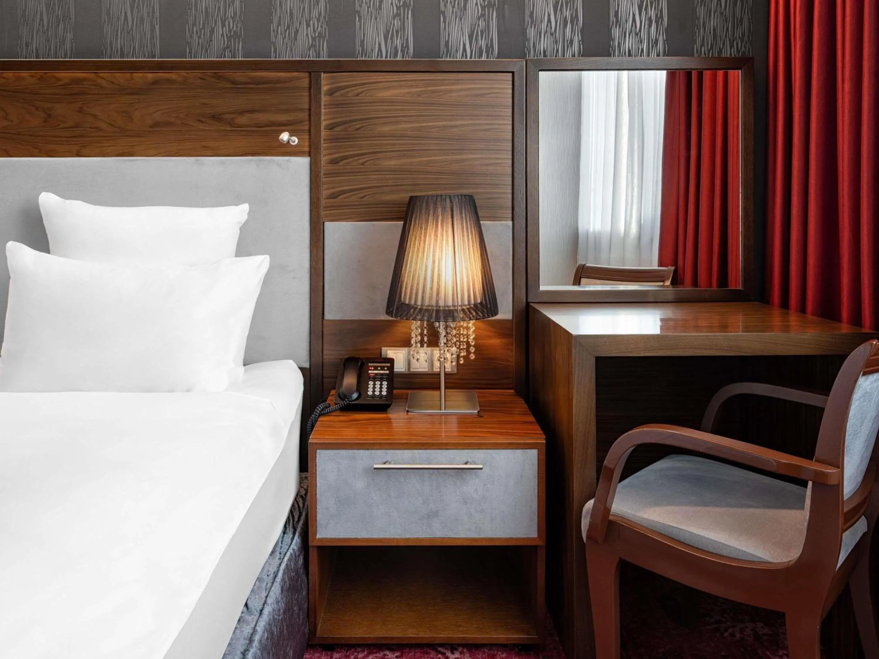 Photo of the whole room, Bed in Movenpick hotel Sarajevo