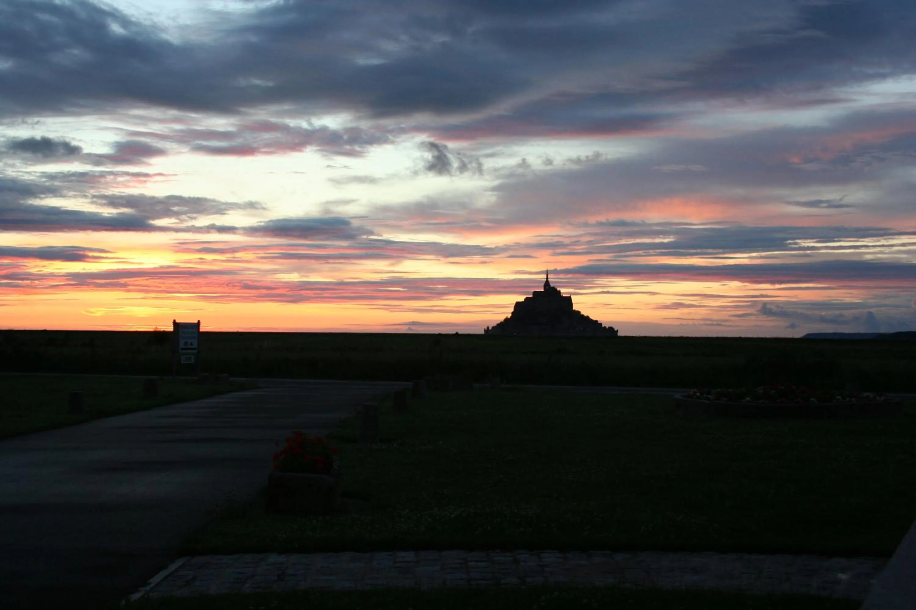 Sunset in Etoile des Grèves
