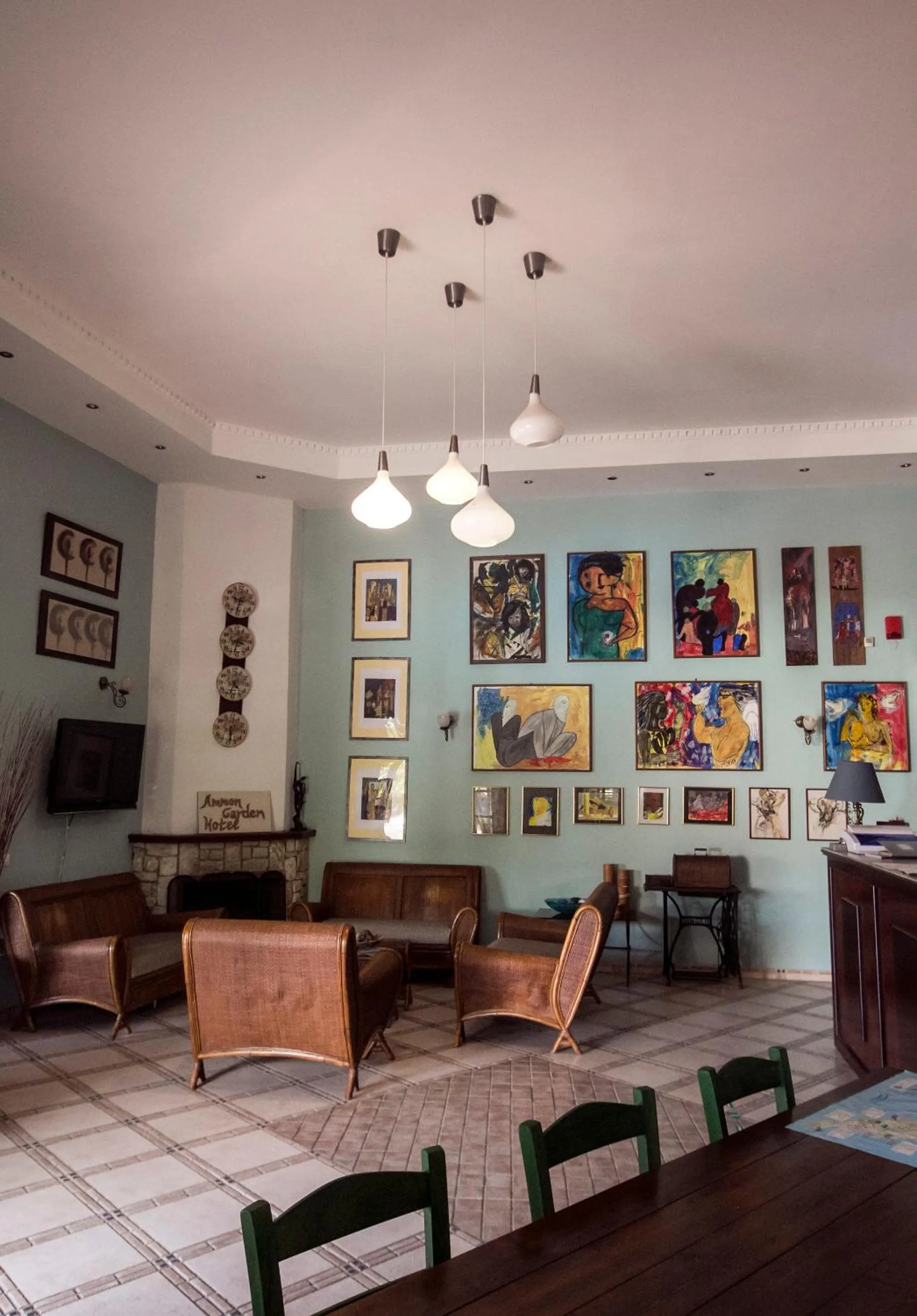 Seating area in Ammon Garden Hotel