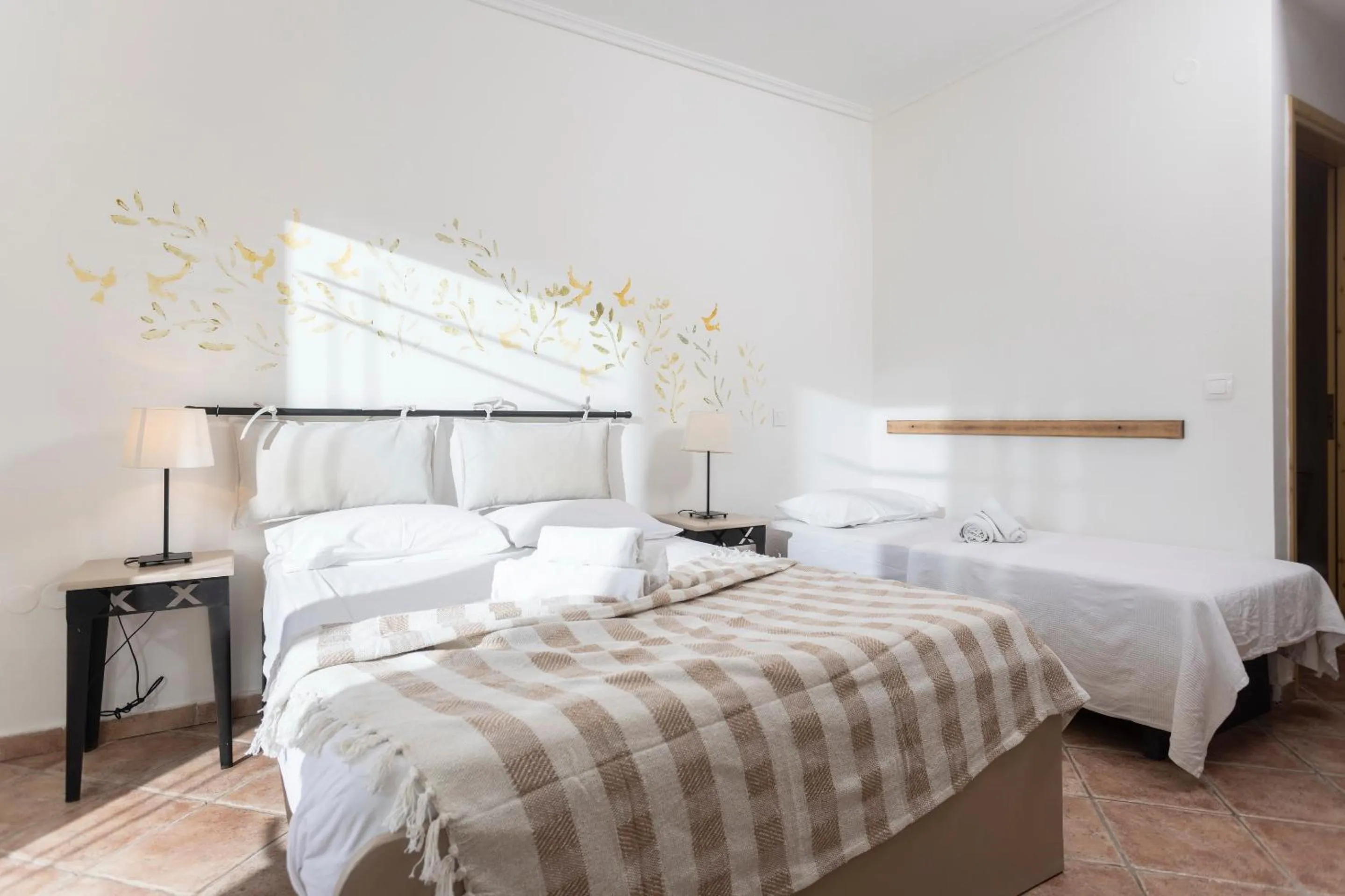 Bed in Ammon Garden Hotel