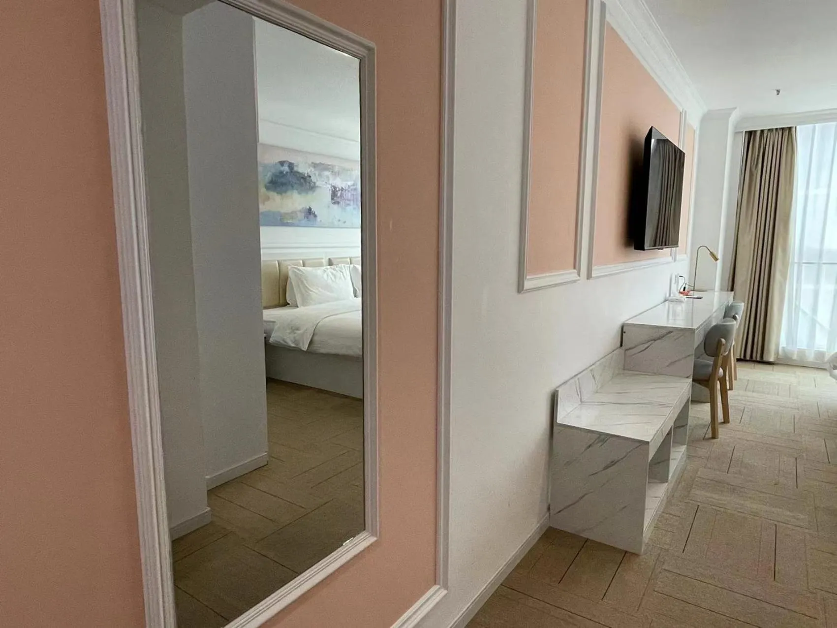 Property building, Bed in Magnificent International Hotel