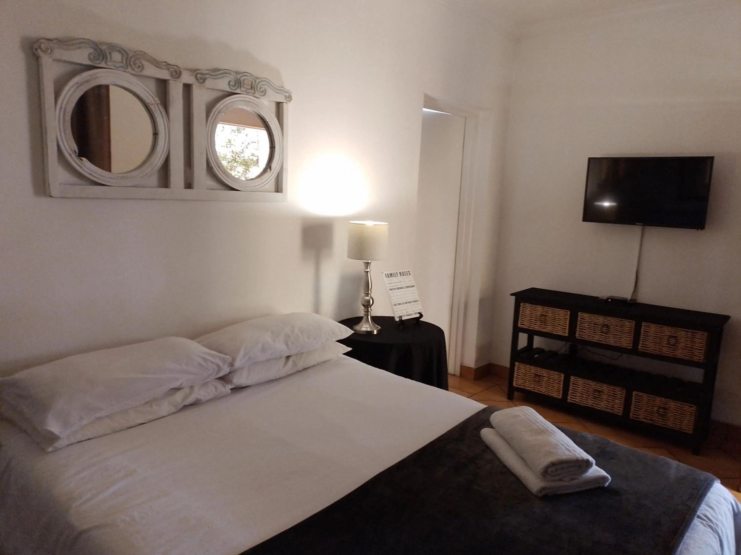 Bed in Anna Boeremeisie Guesthouse