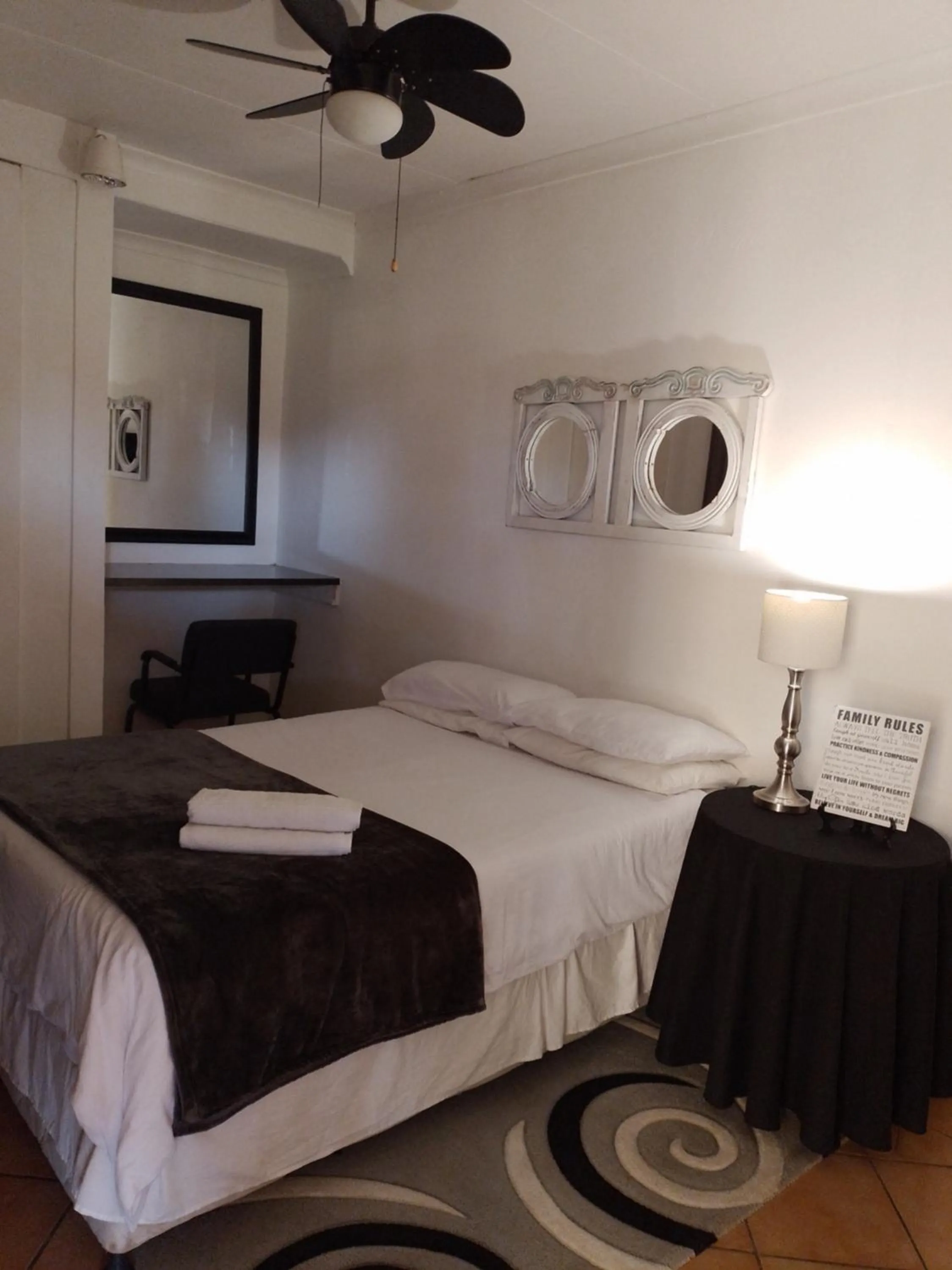 Bed in Anna Boeremeisie Guesthouse