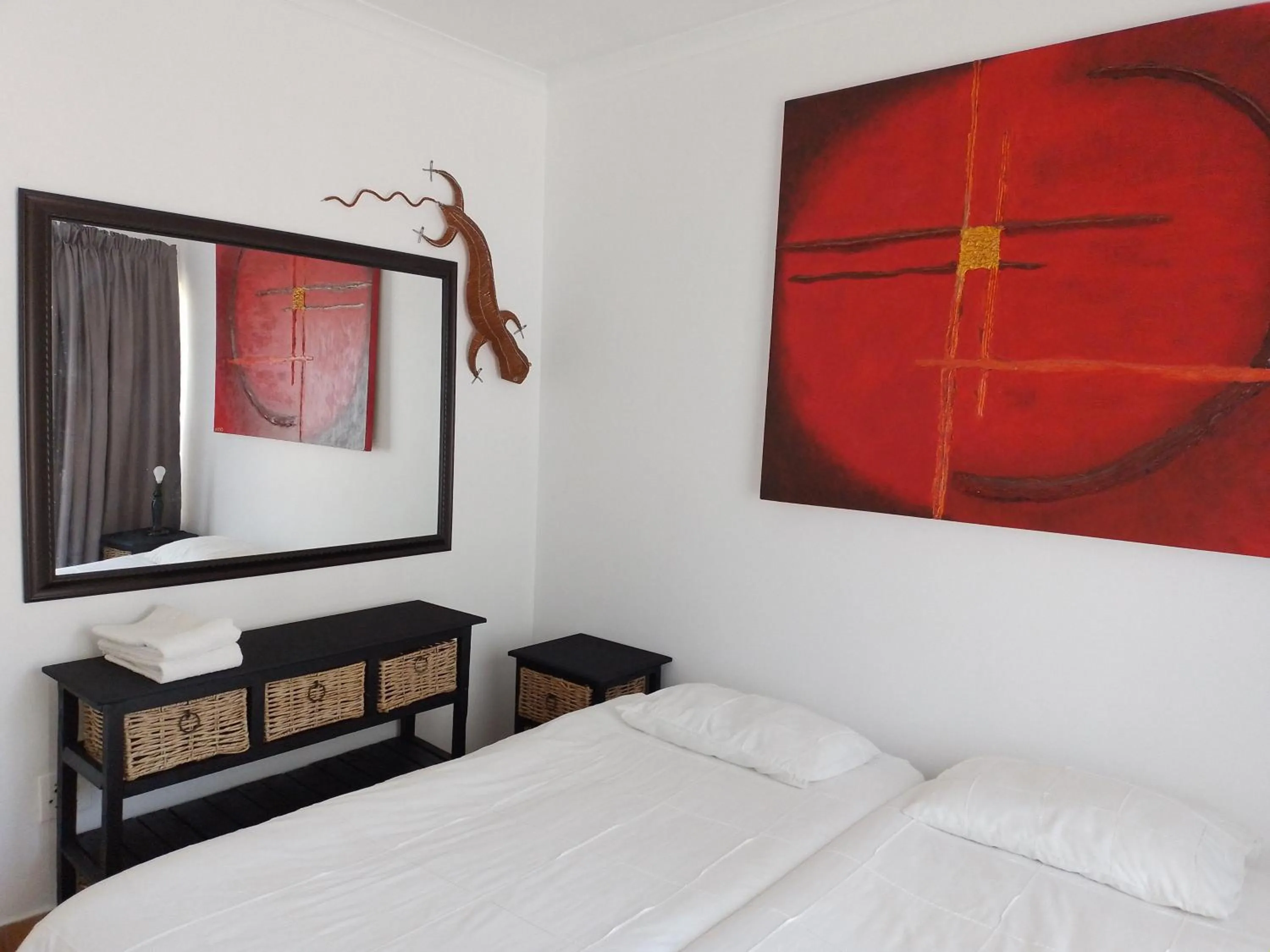 Bed in Anna Boeremeisie Guesthouse