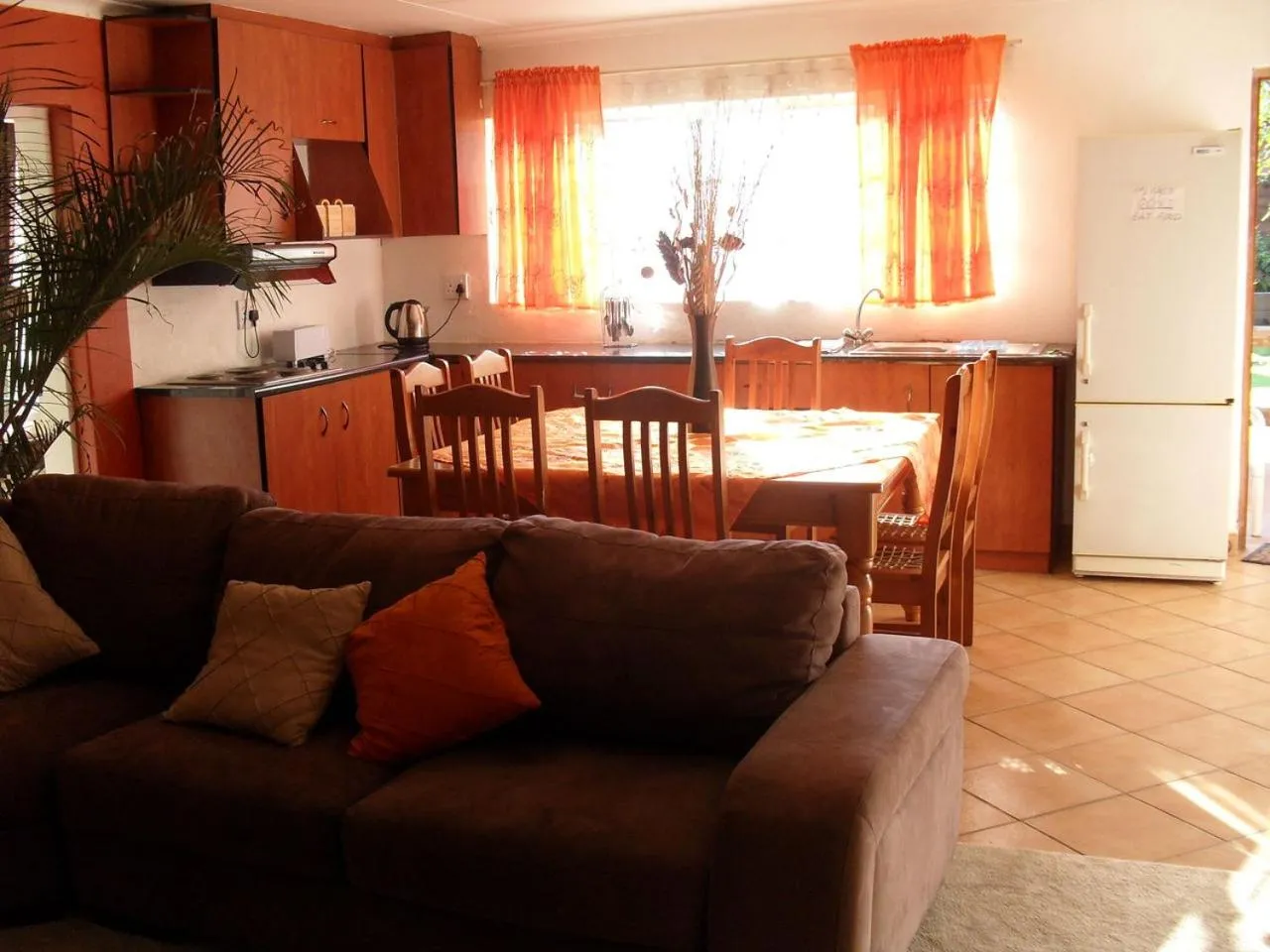 Kitchen or kitchenette in Anna Boeremeisie Guesthouse