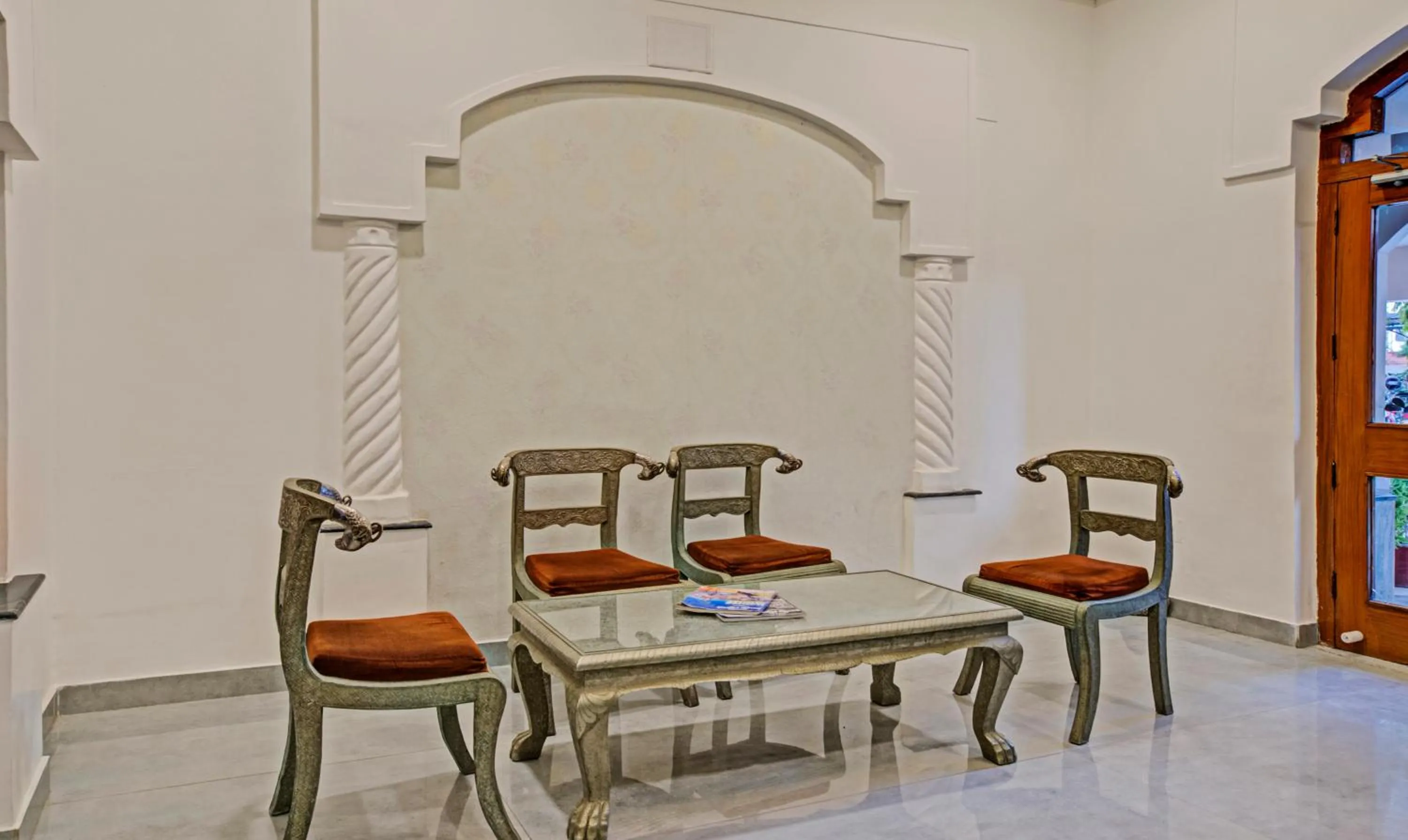 Breakfast in Hotel Meera Udaipur