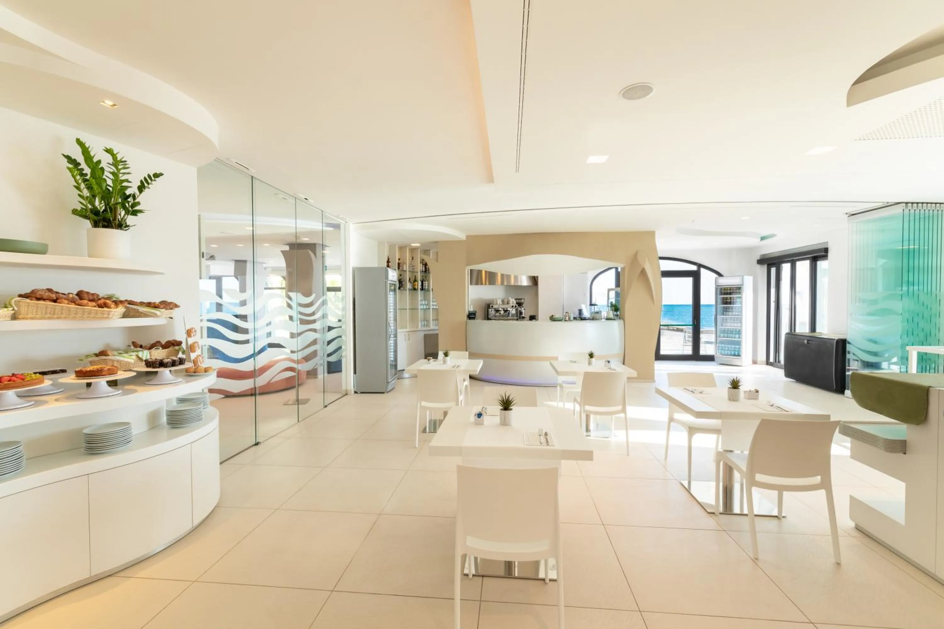 Continental breakfast in Life Hotel Seaview & Spa