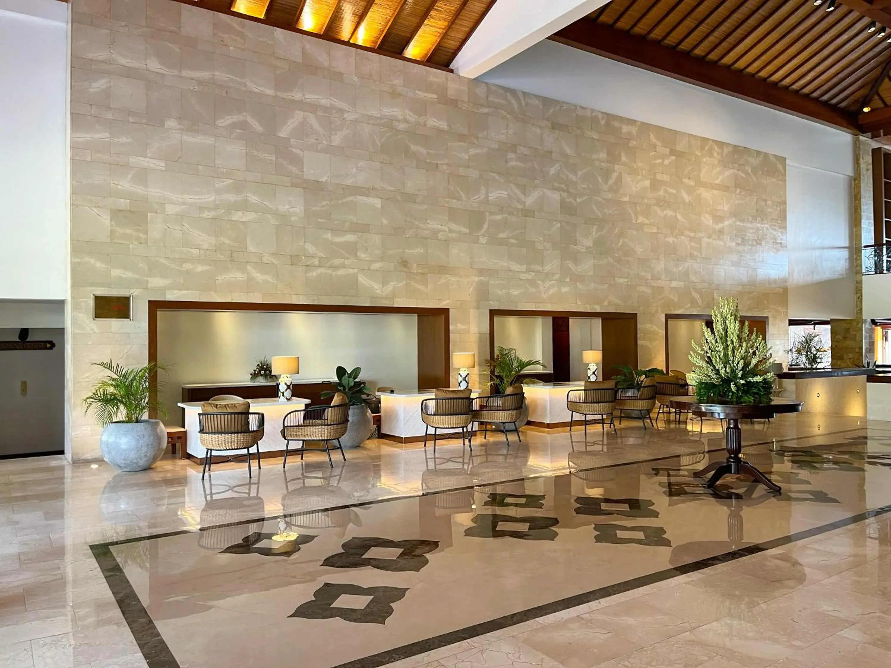 Lobby or reception in The Patra Bali Resort & Villas - CHSE Certified Lobby or reception in The Patra Bali Resort & Villas - CHSE Certified