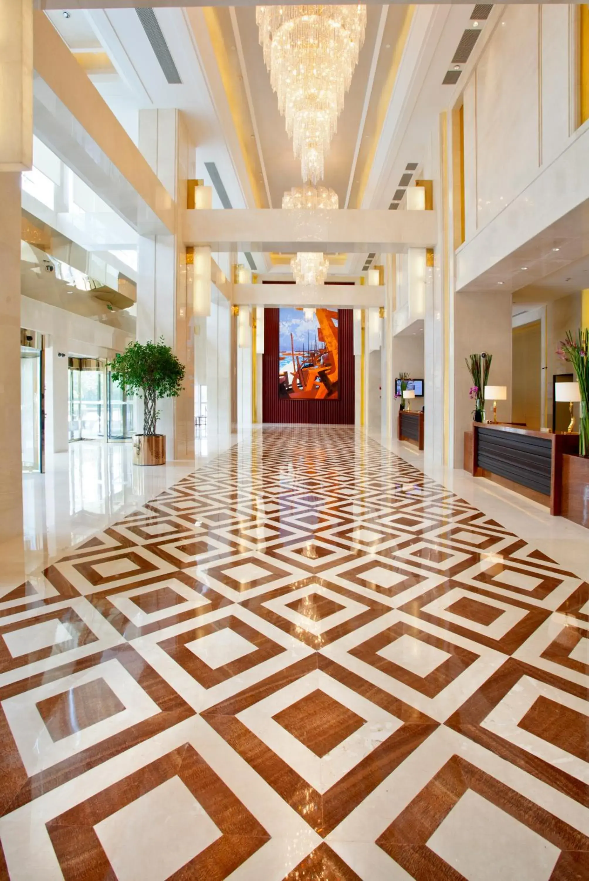 Lobby or reception in Regal Plaza Hotel & Residence Lobby or reception in Regal Plaza Hotel & Residence