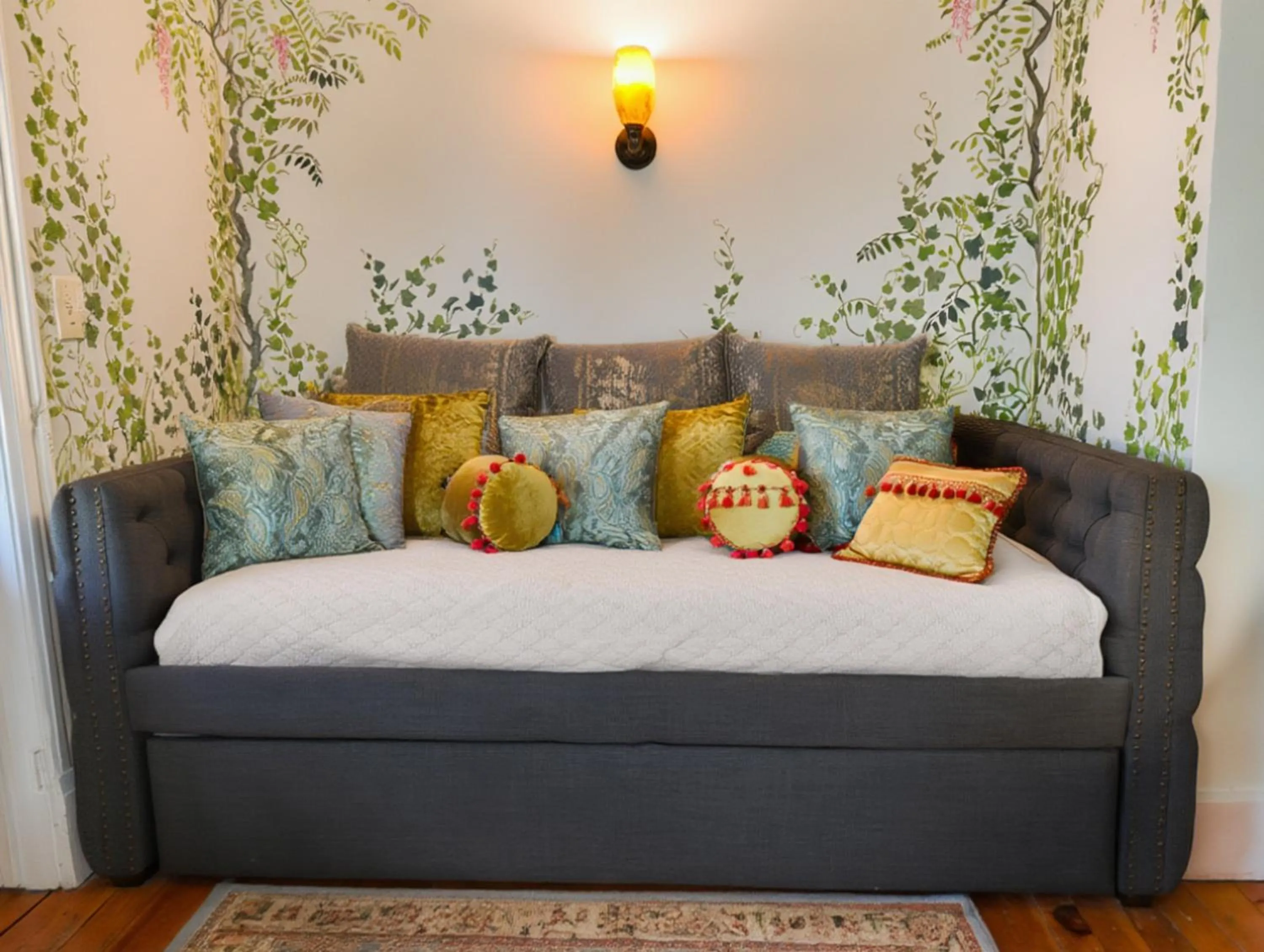 Bed in Cooperstown Bed and Breakfast