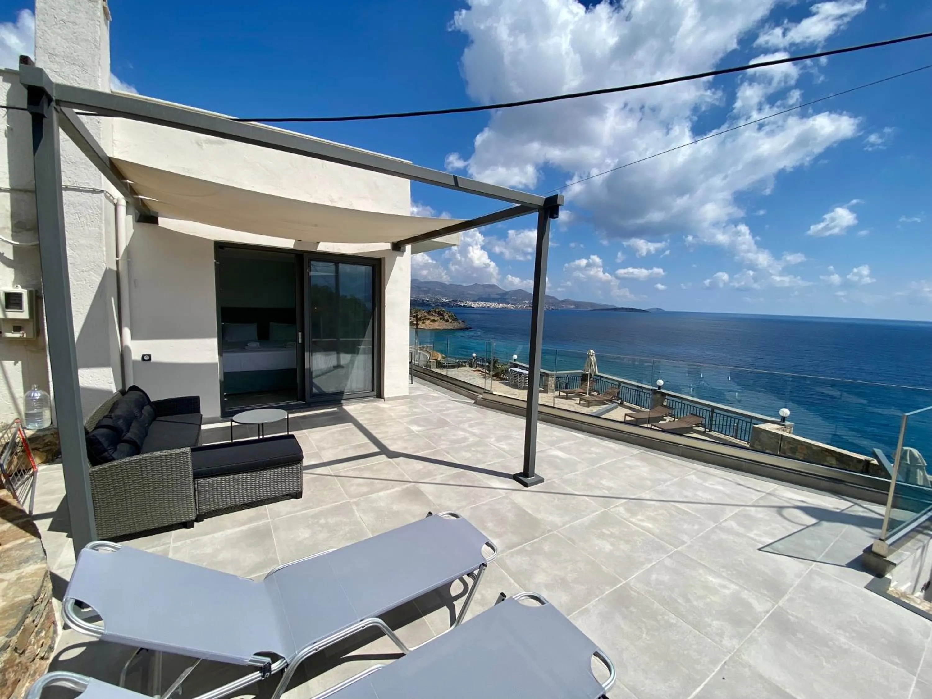 Balcony/Terrace in Ostria Apartments