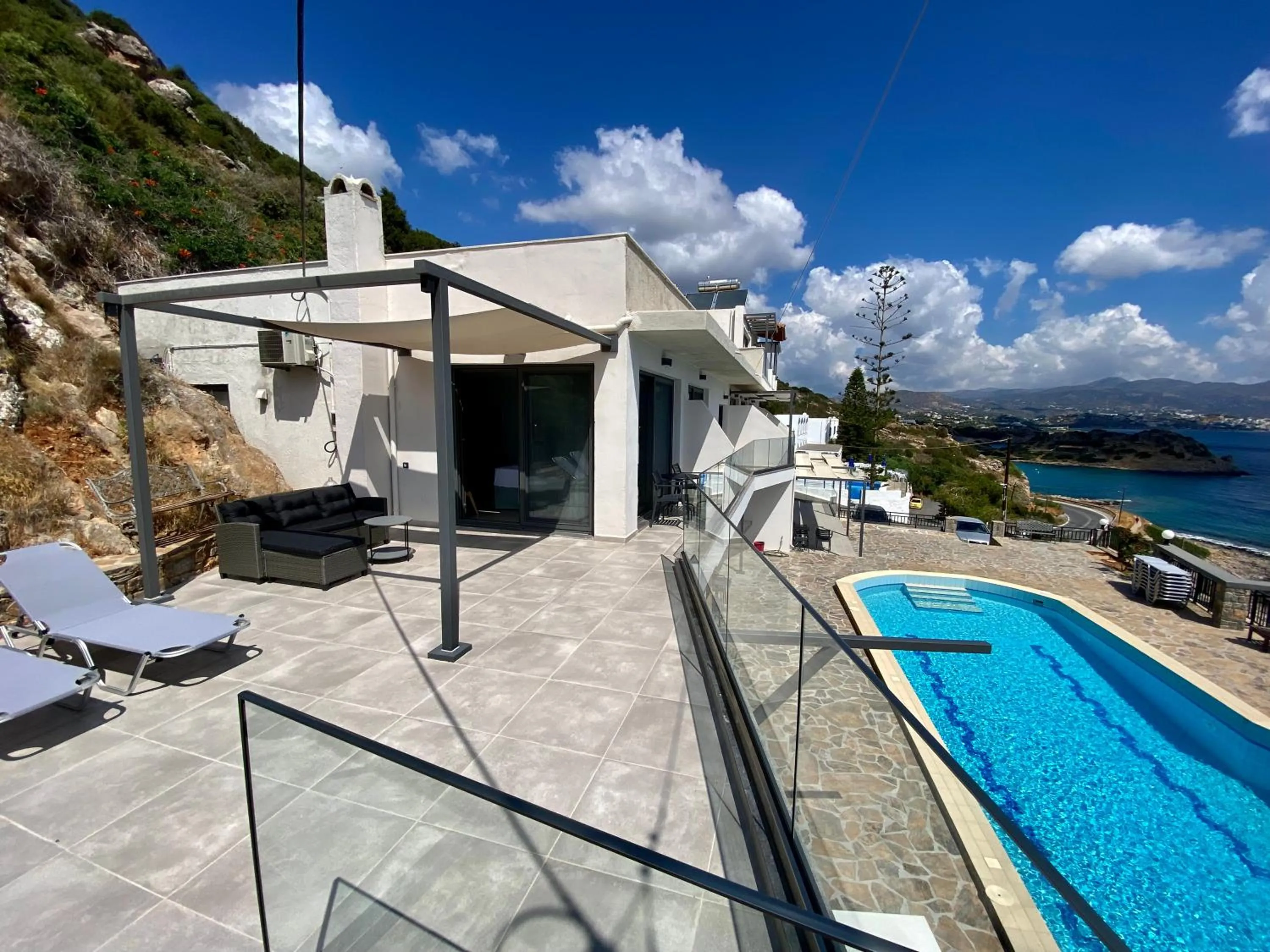 Balcony/Terrace in Ostria Apartments