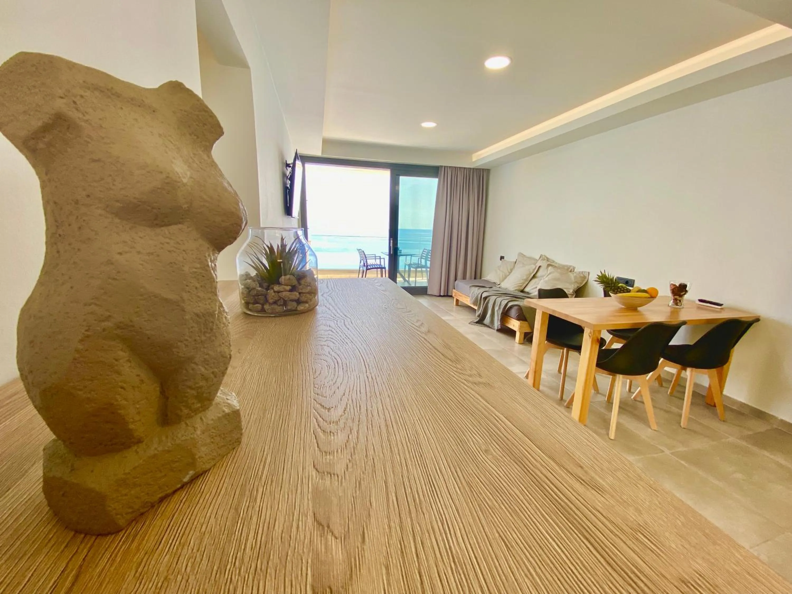 Living room in Ostria Apartments