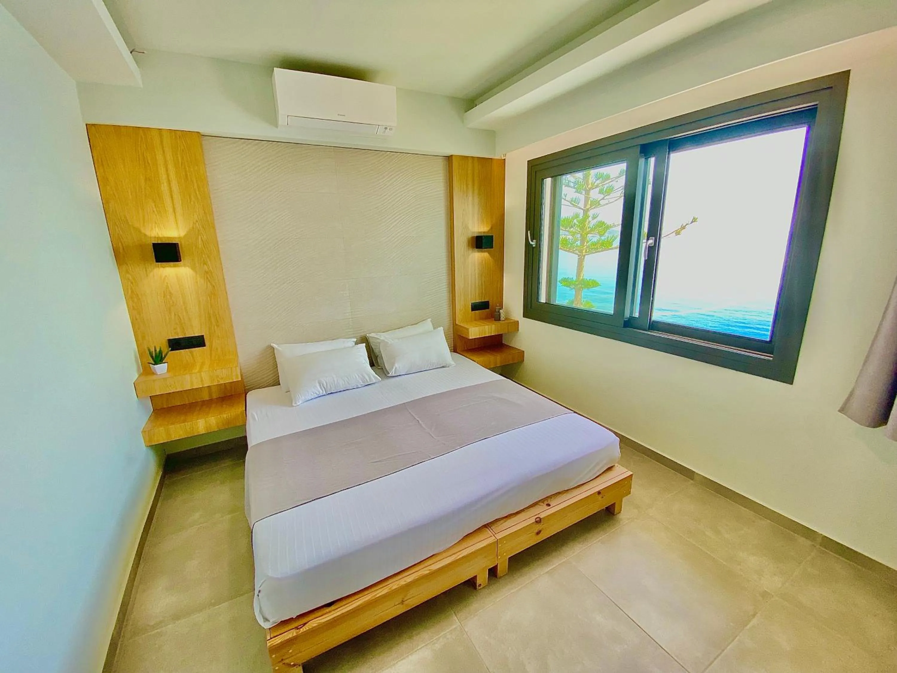 Bedroom, Bed in Ostria Apartments