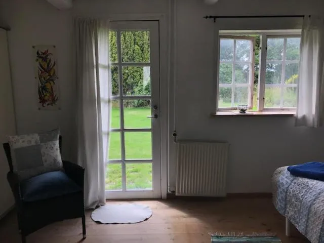 Garden view, Bed in Præstøgaard