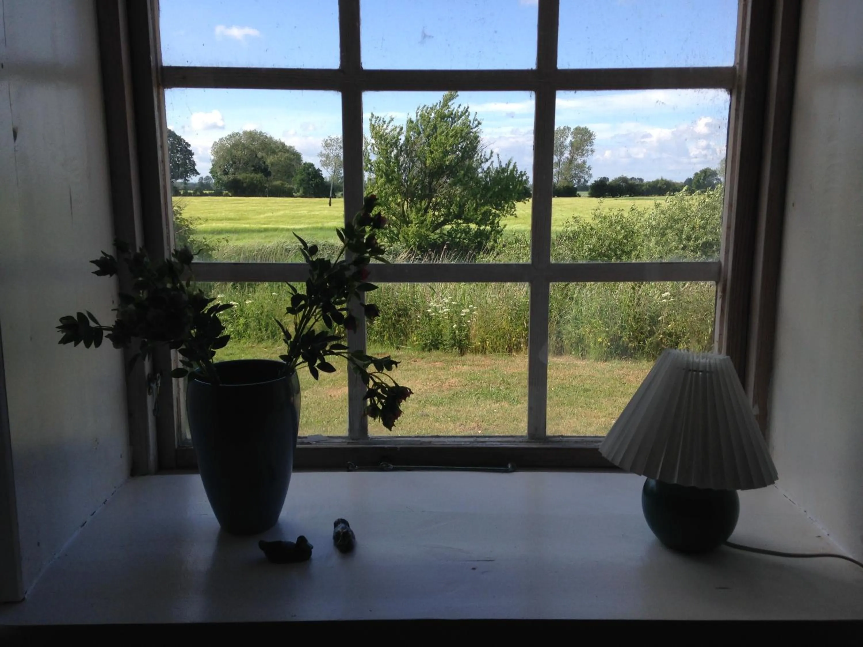 Garden view in Præstøgaard