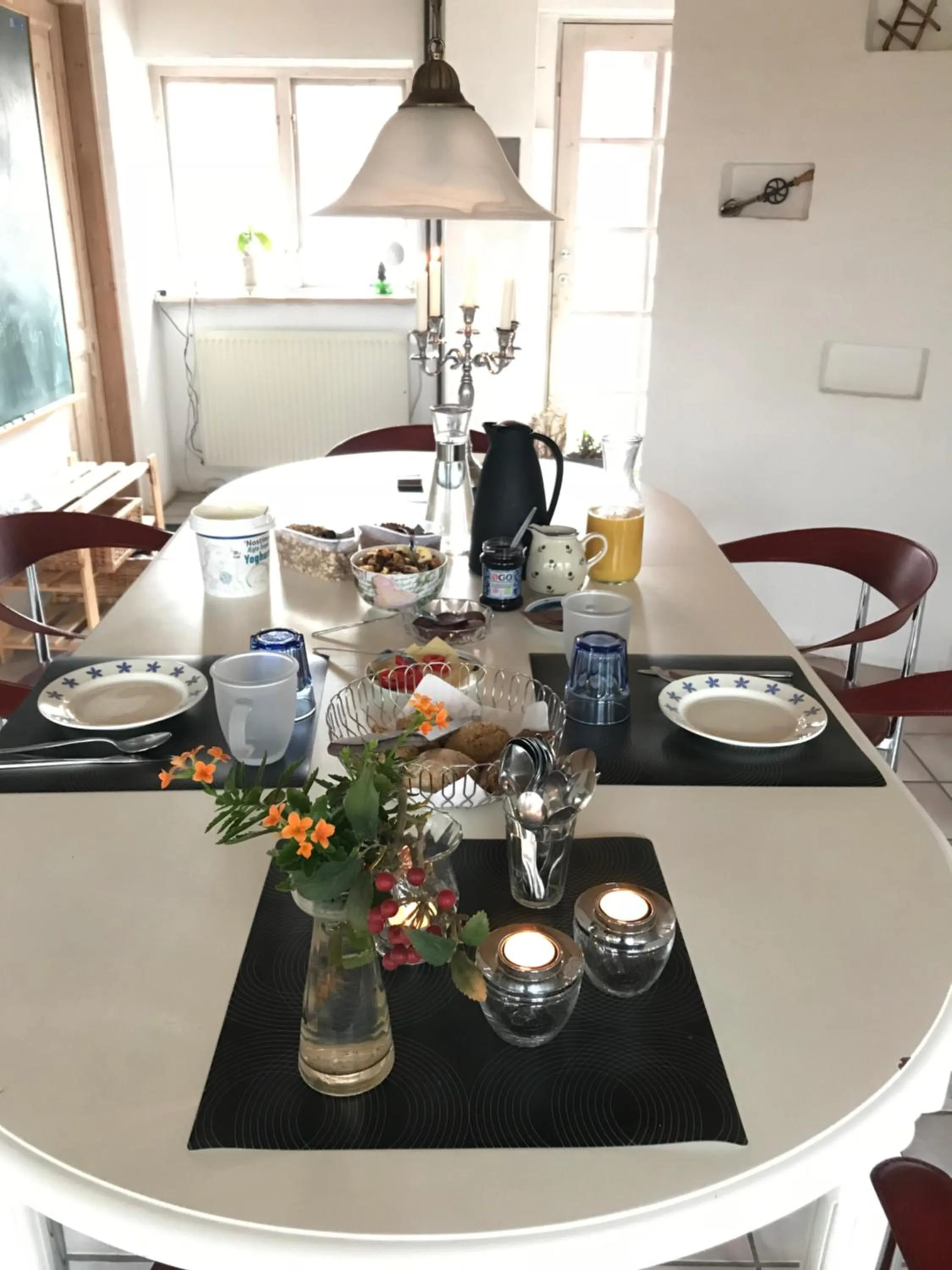 Continental breakfast in Præstøgaard