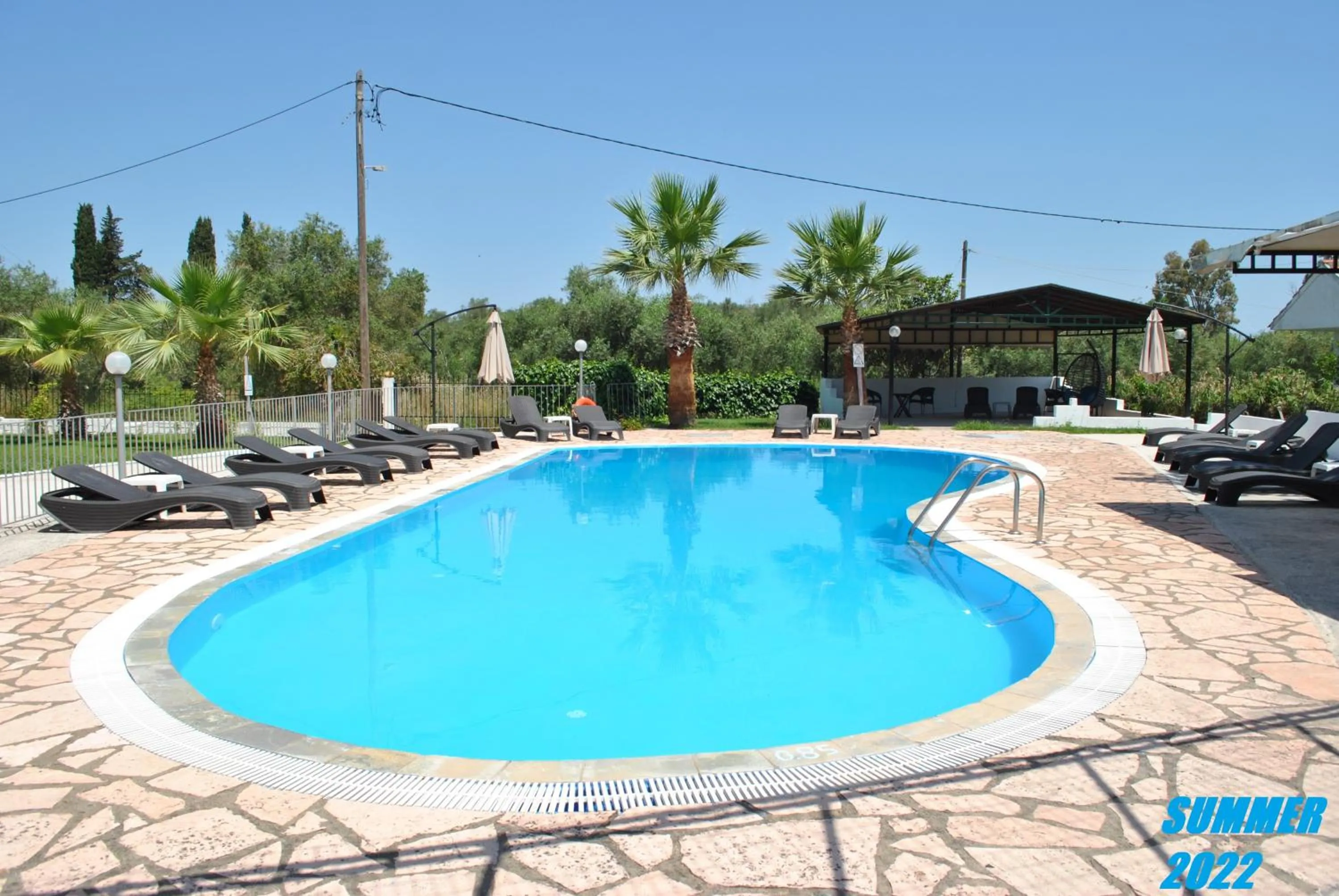 Swimming pool in Palmyra Studios