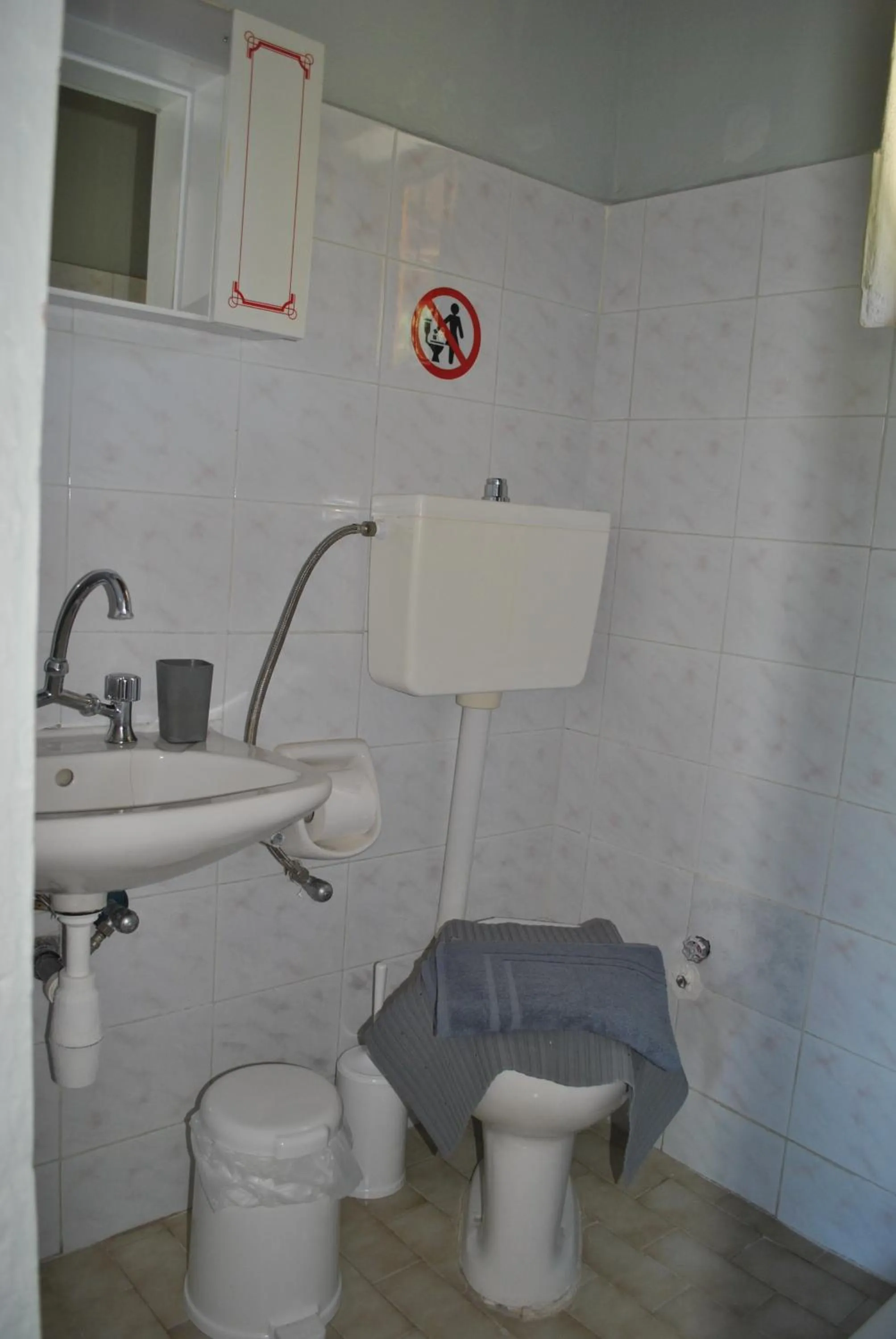 Toilet in Palmyra Studios