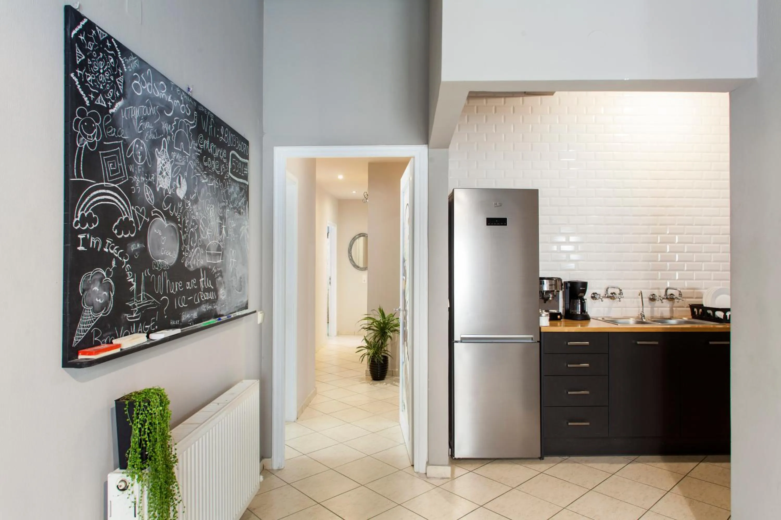 Kitchen or kitchenette in So Young Hostel