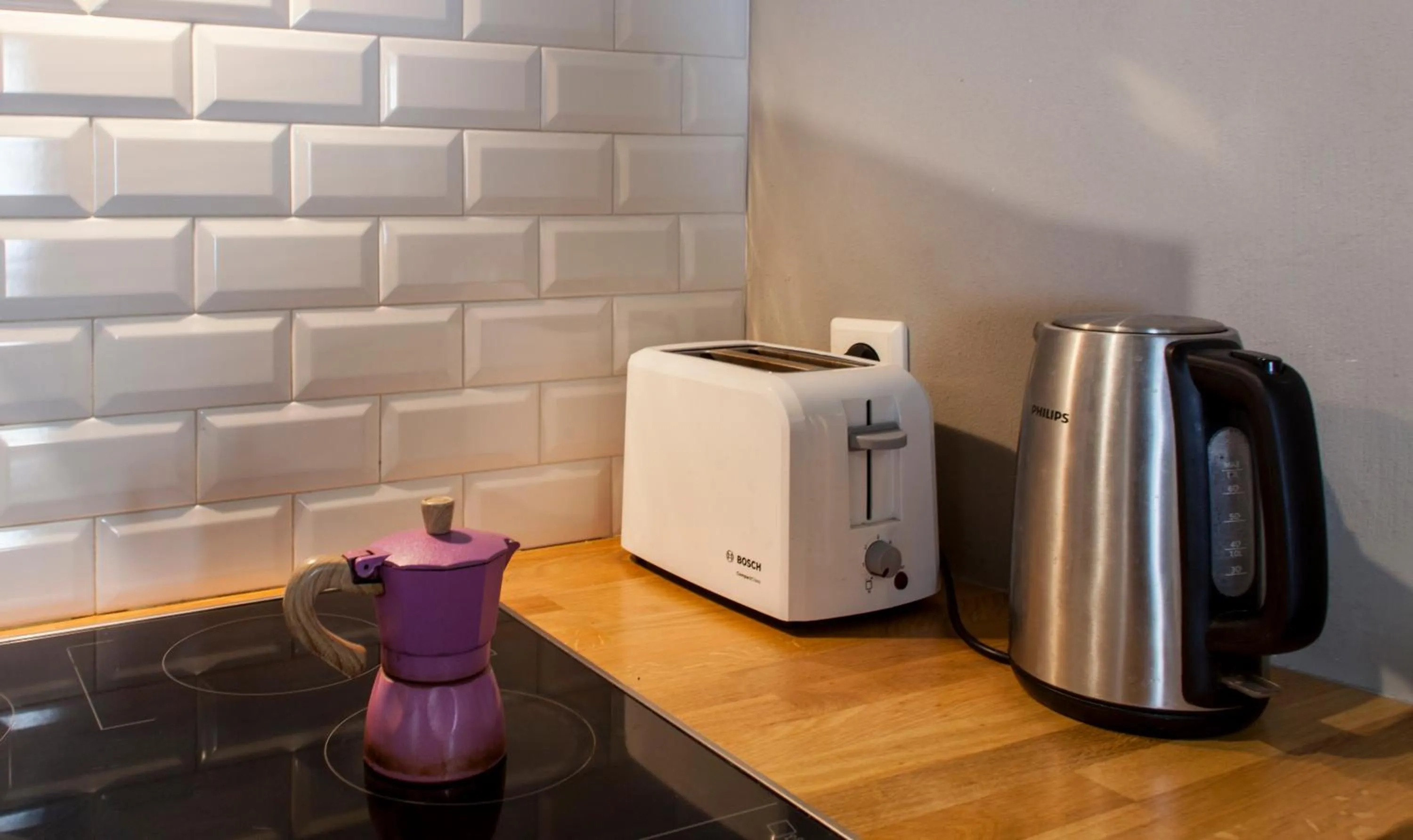 Coffee/tea facilities in So Young Hostel