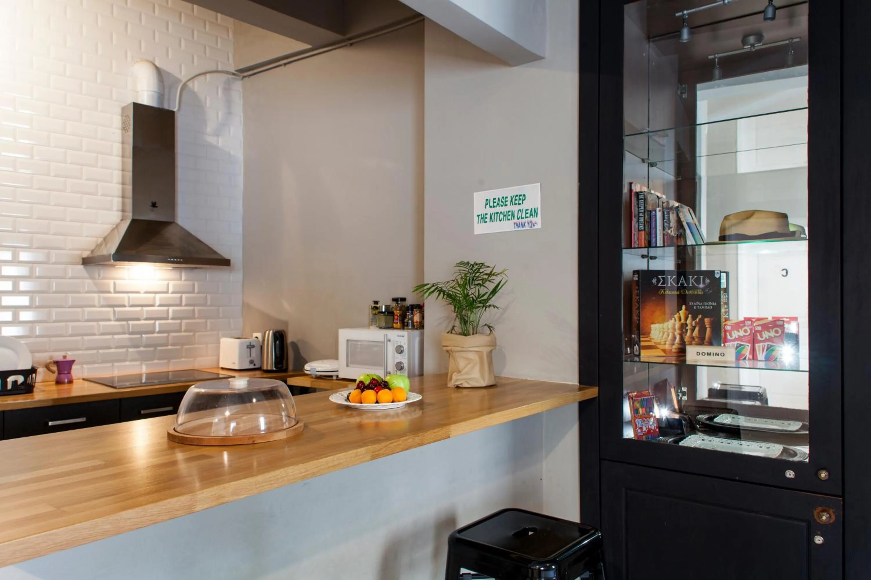 Kitchen or kitchenette in So Young Hostel