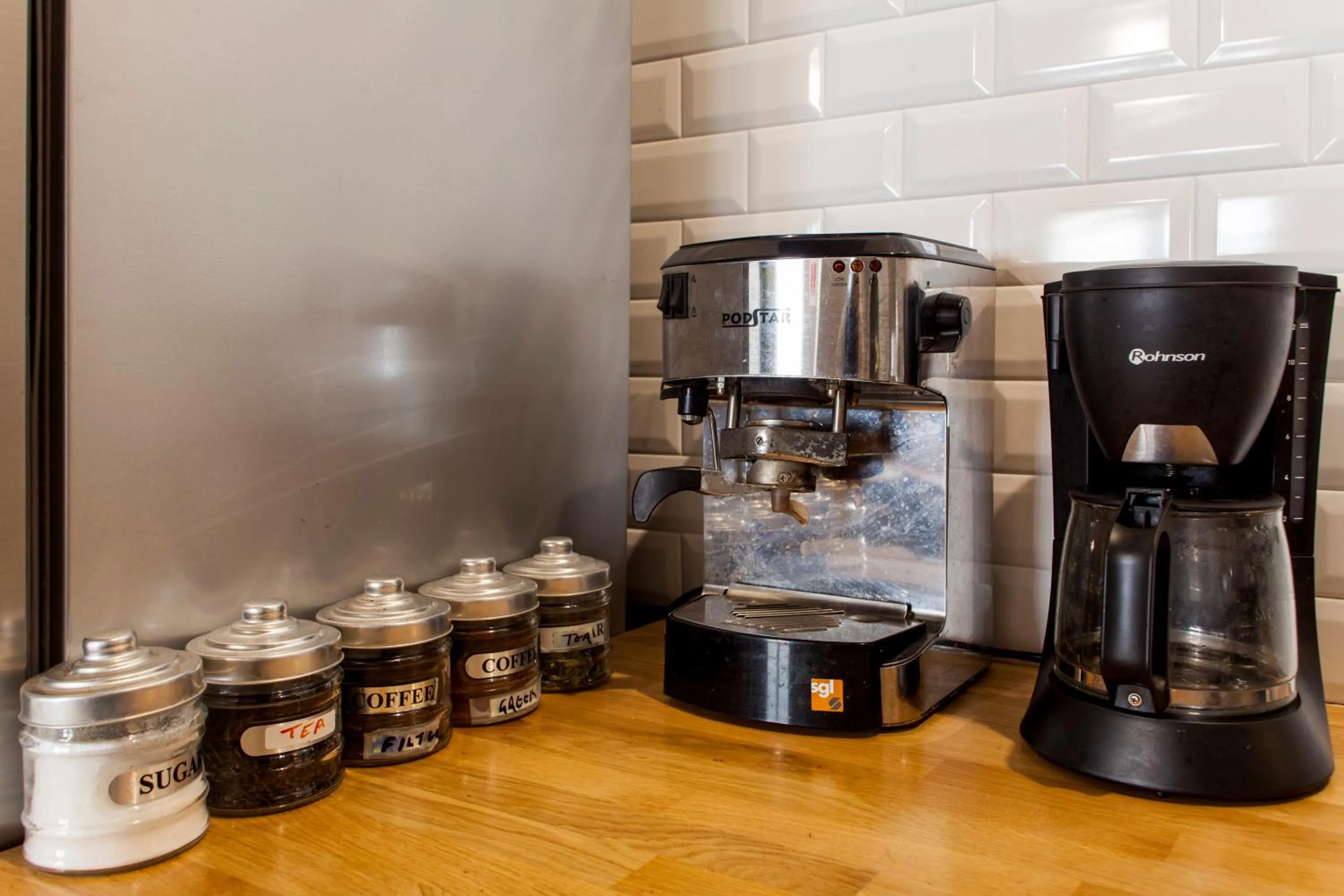 Coffee/tea facilities in So Young Hostel