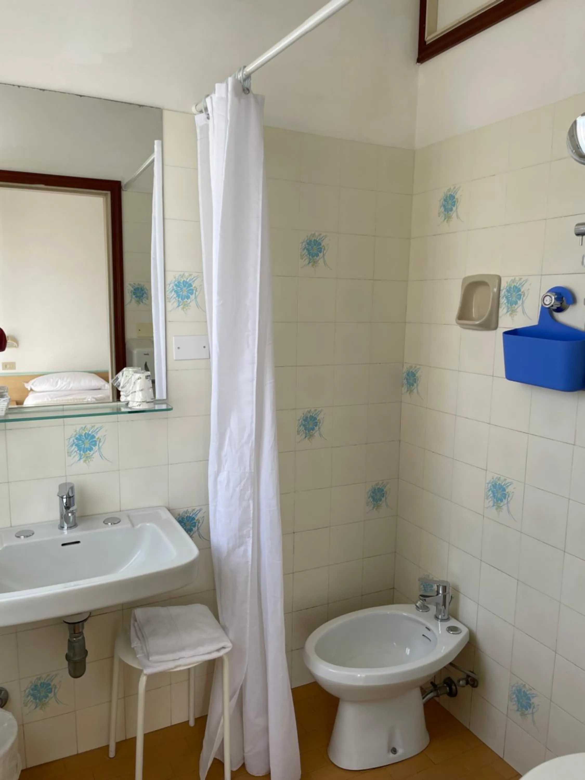 Shower in Hotel Barbiani