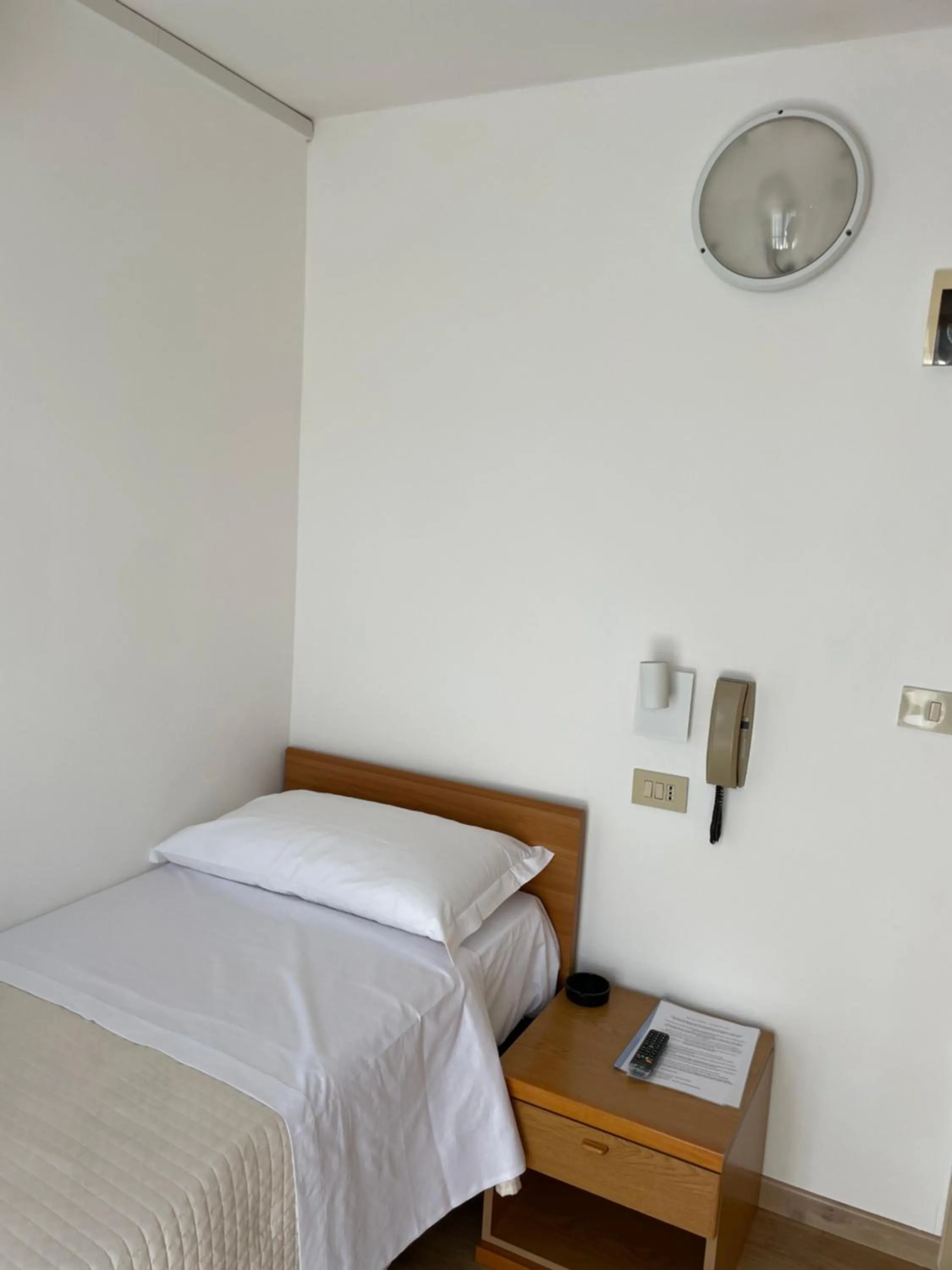 Bed in Hotel Barbiani