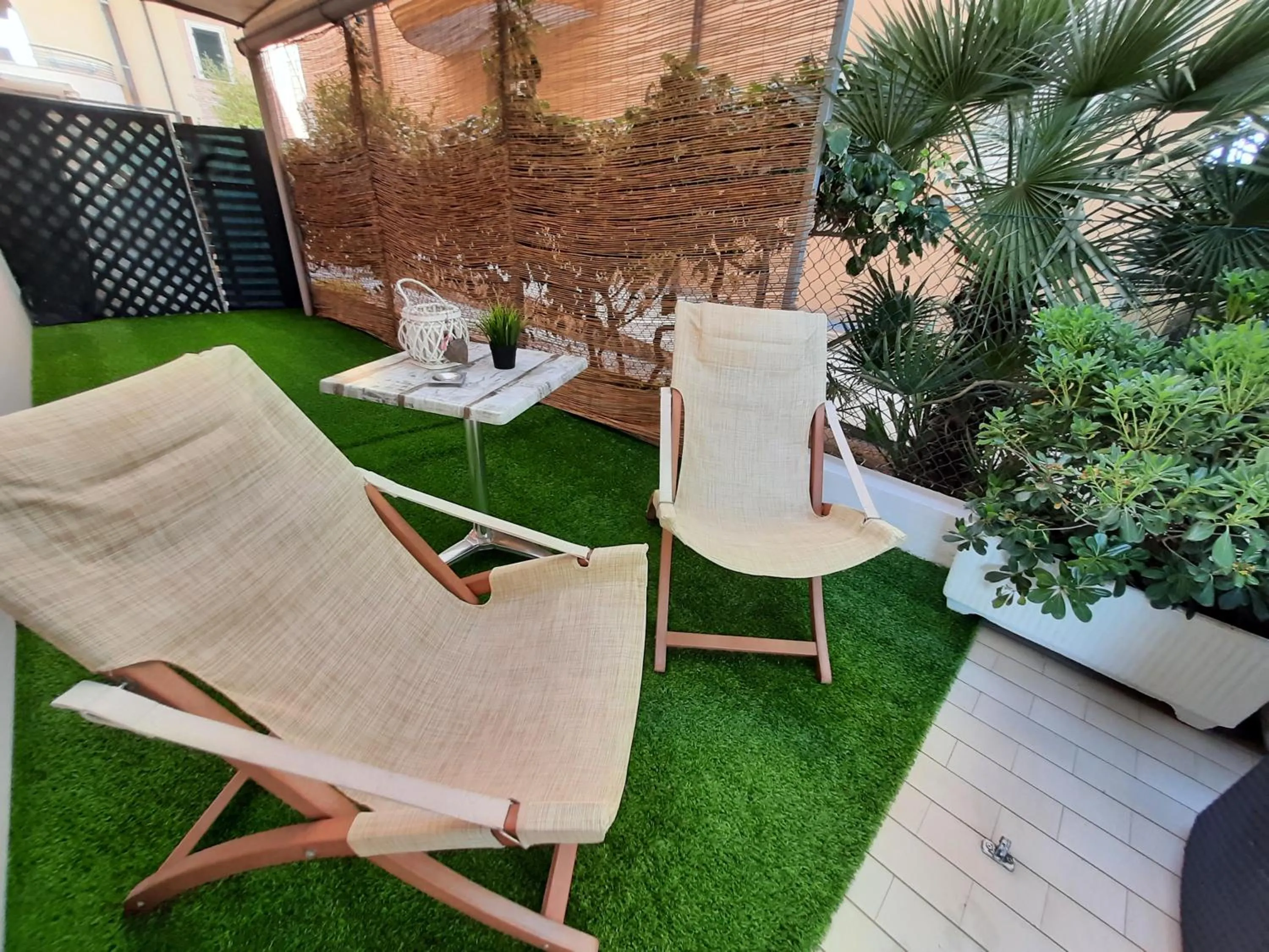 Patio in Hotel Barbiani