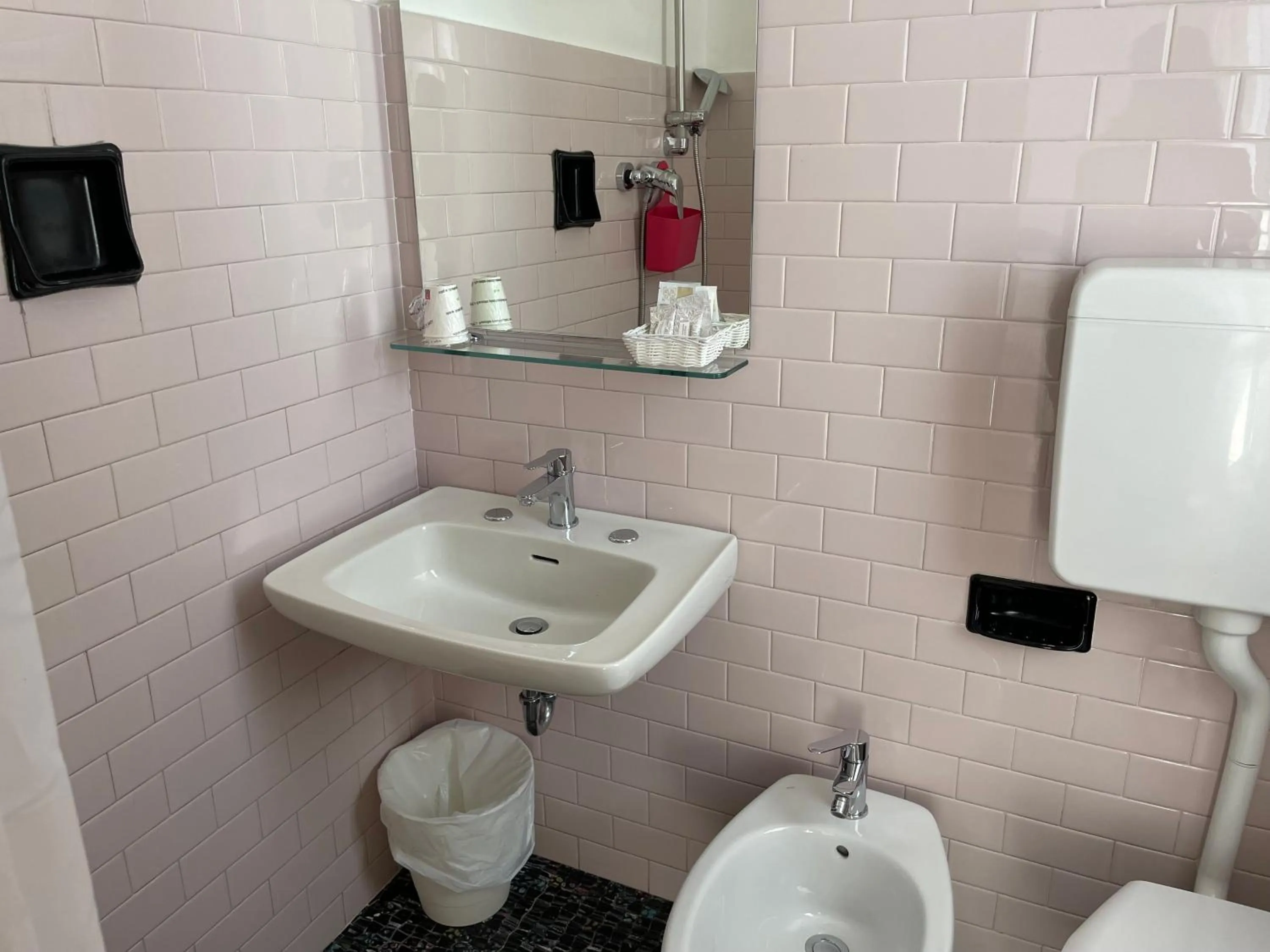 Bathroom in Hotel Barbiani