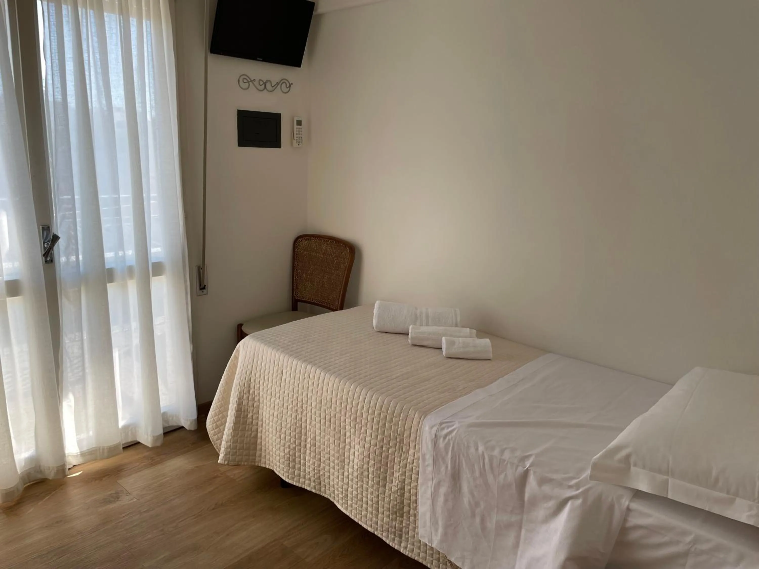 Bed in Hotel Barbiani