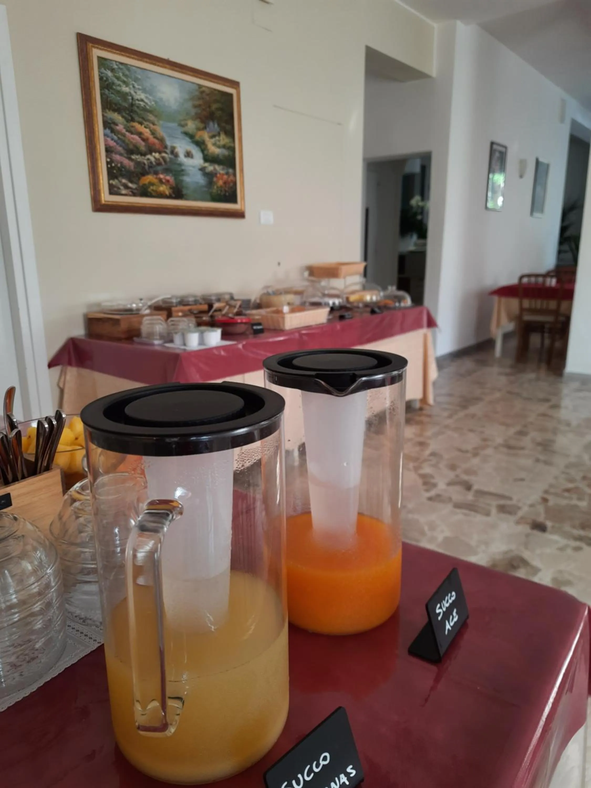 Breakfast in Hotel Barbiani