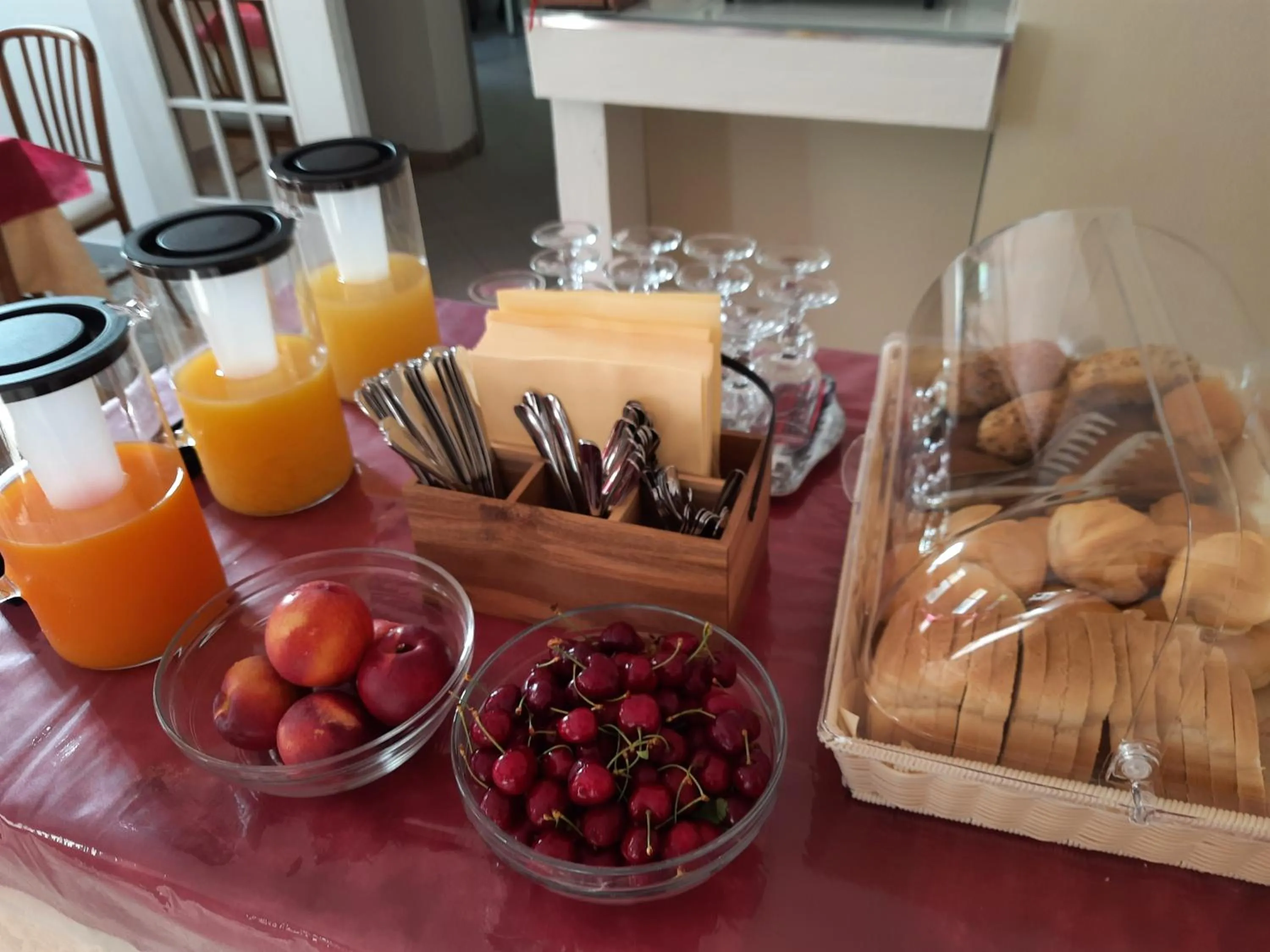 Food and drinks in Hotel Barbiani