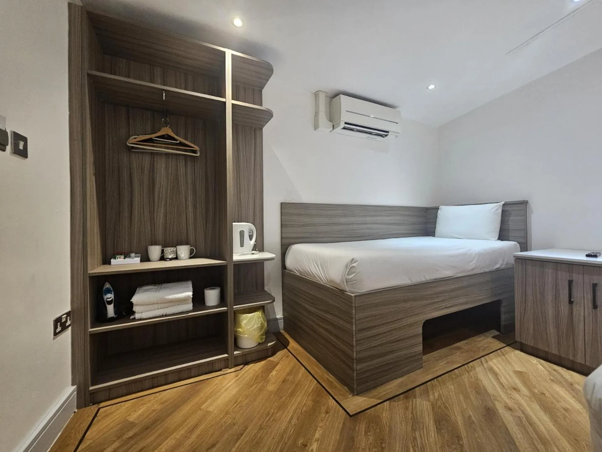 Bed in Print Works Hotel