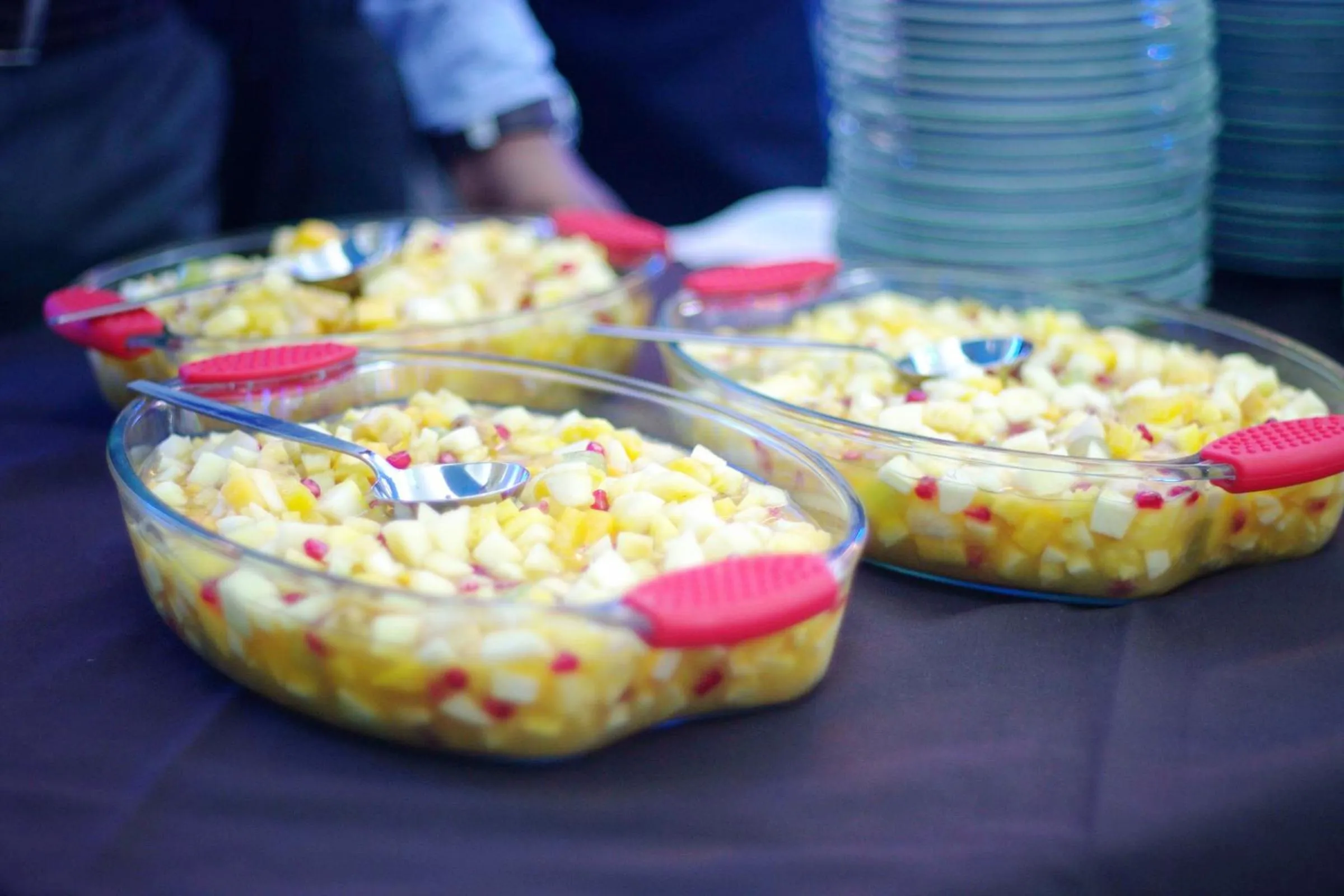 Food close-up in Restinn Hotel