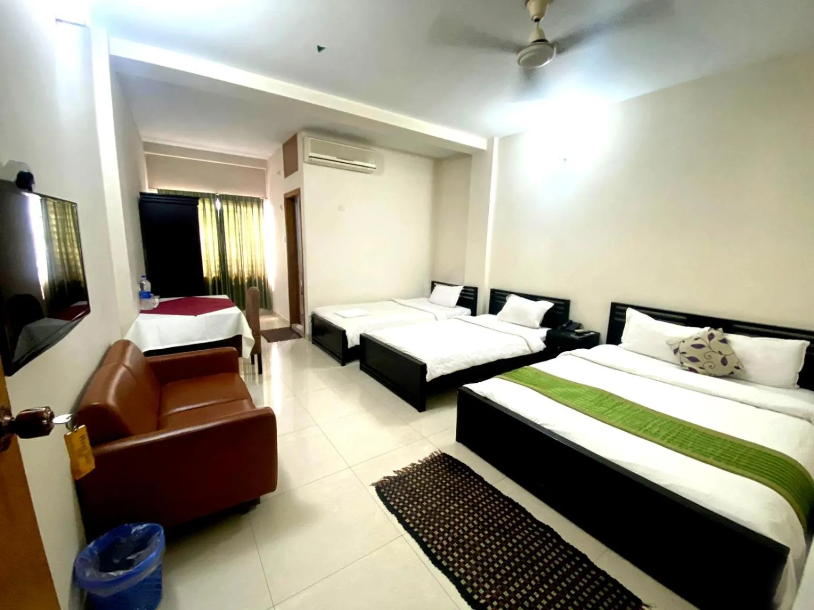 Photo of the whole room, Bed in Restinn Hotel