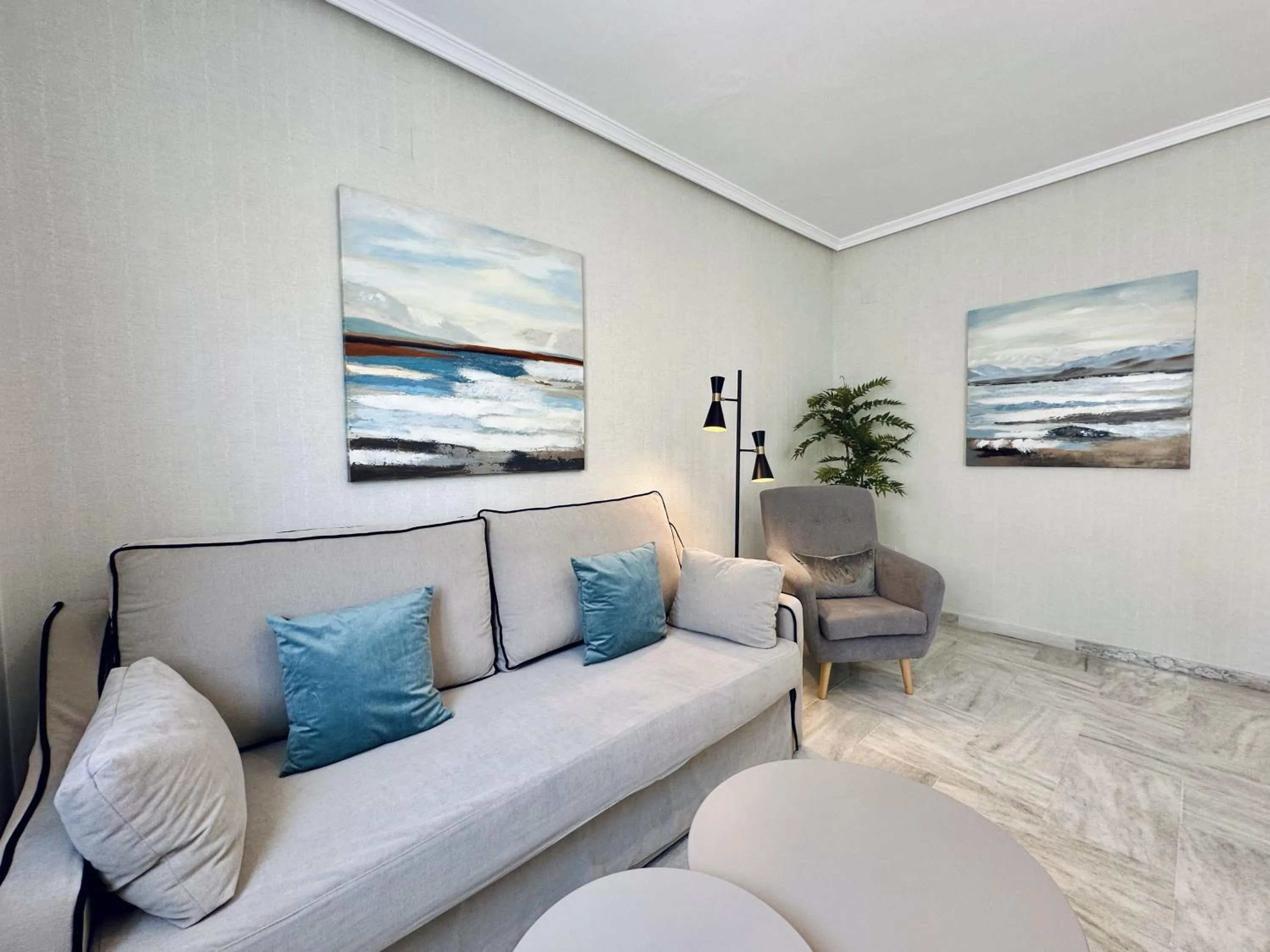Living room in Hotel Apartamentos Marina Luz