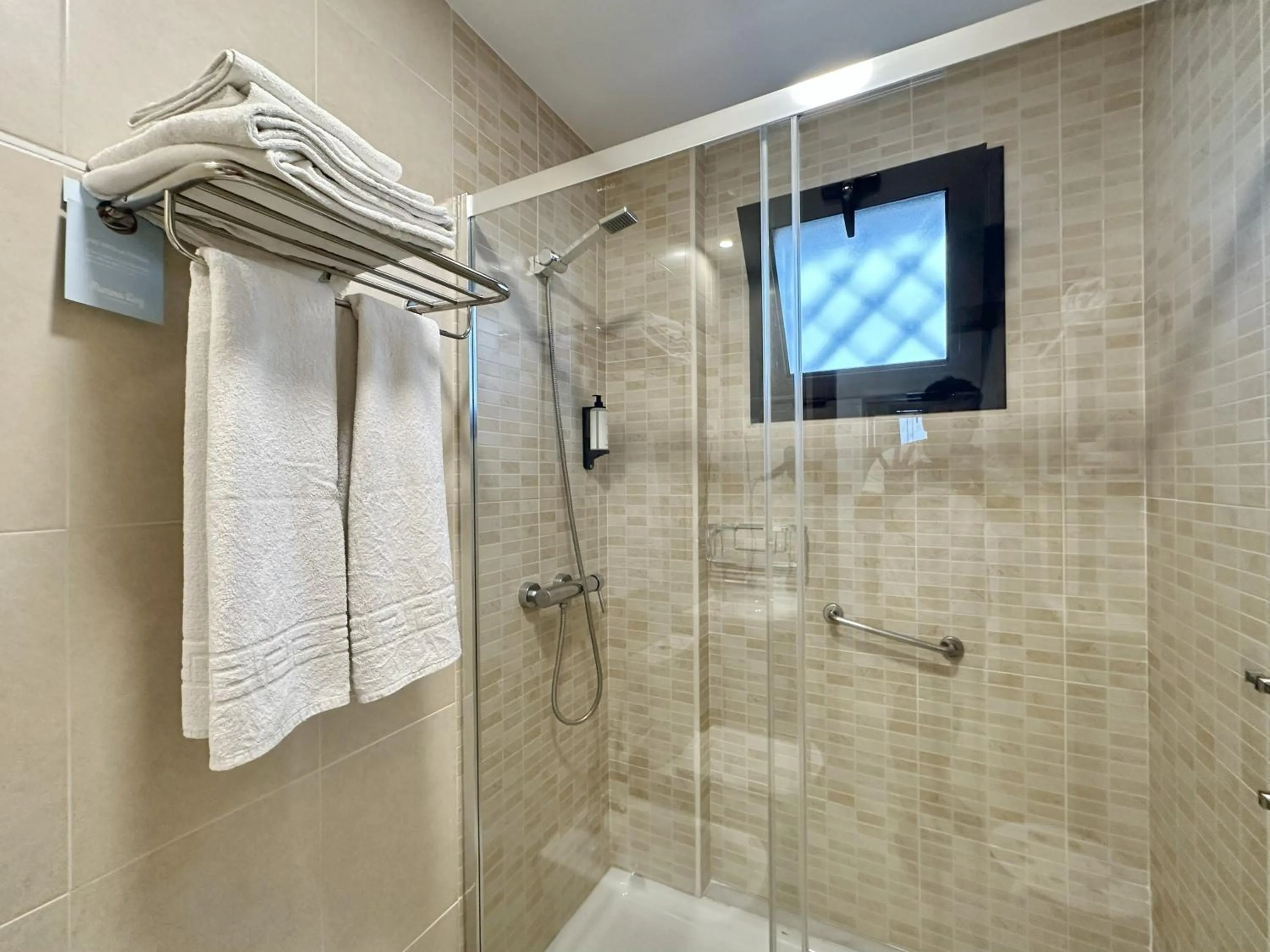 Shower in Hotel Apartamentos Marina Luz