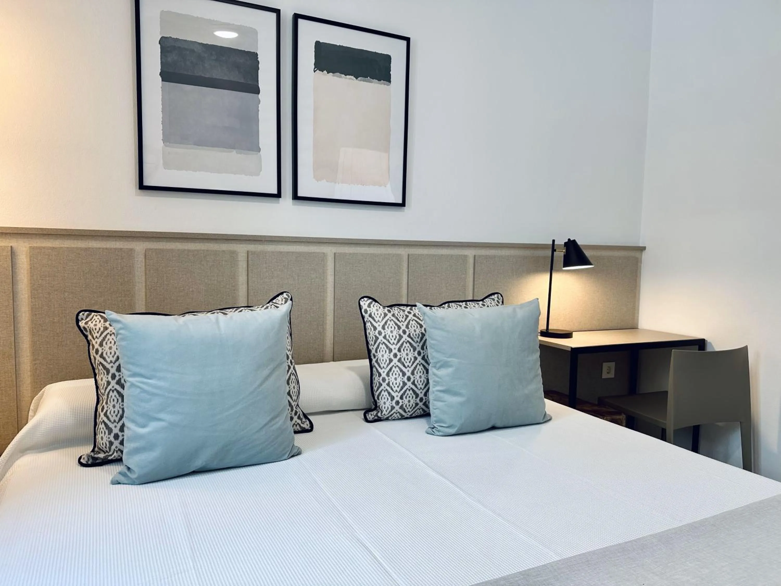 Bed in Hotel Apartamentos Marina Luz