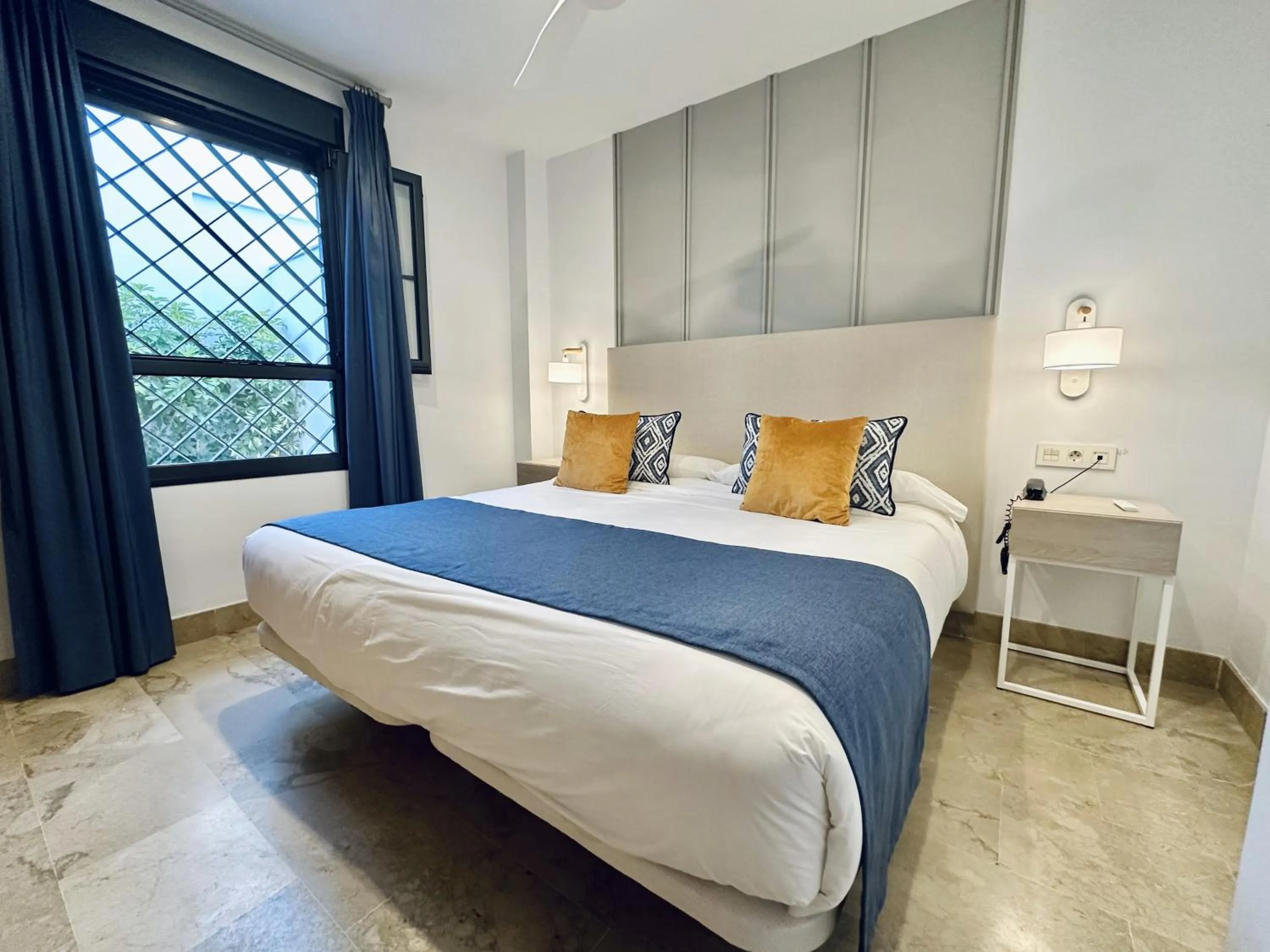 Bed in Hotel Apartamentos Marina Luz