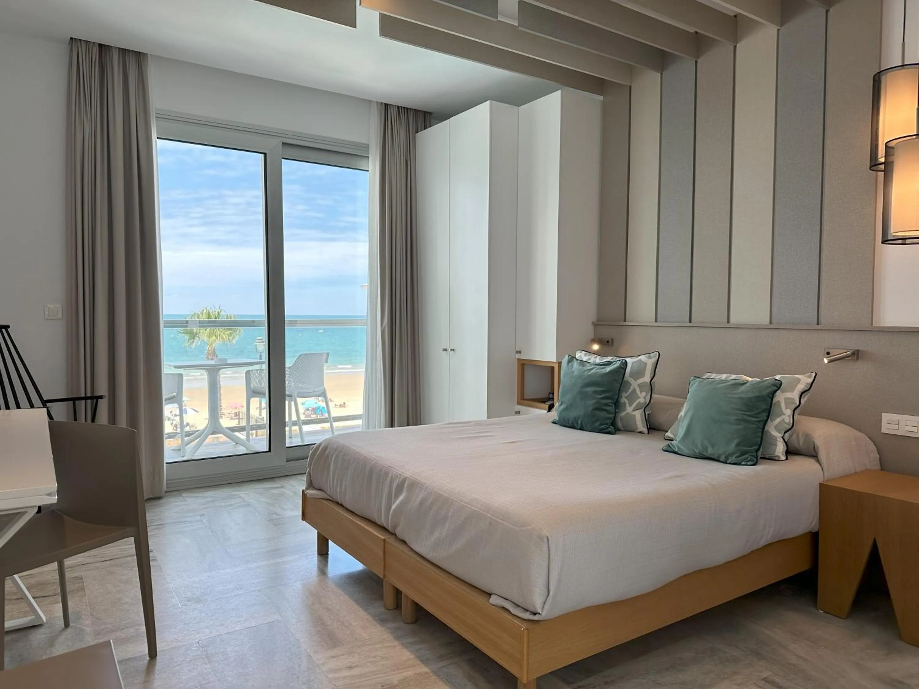 Bed in Hotel Apartamentos Marina Luz