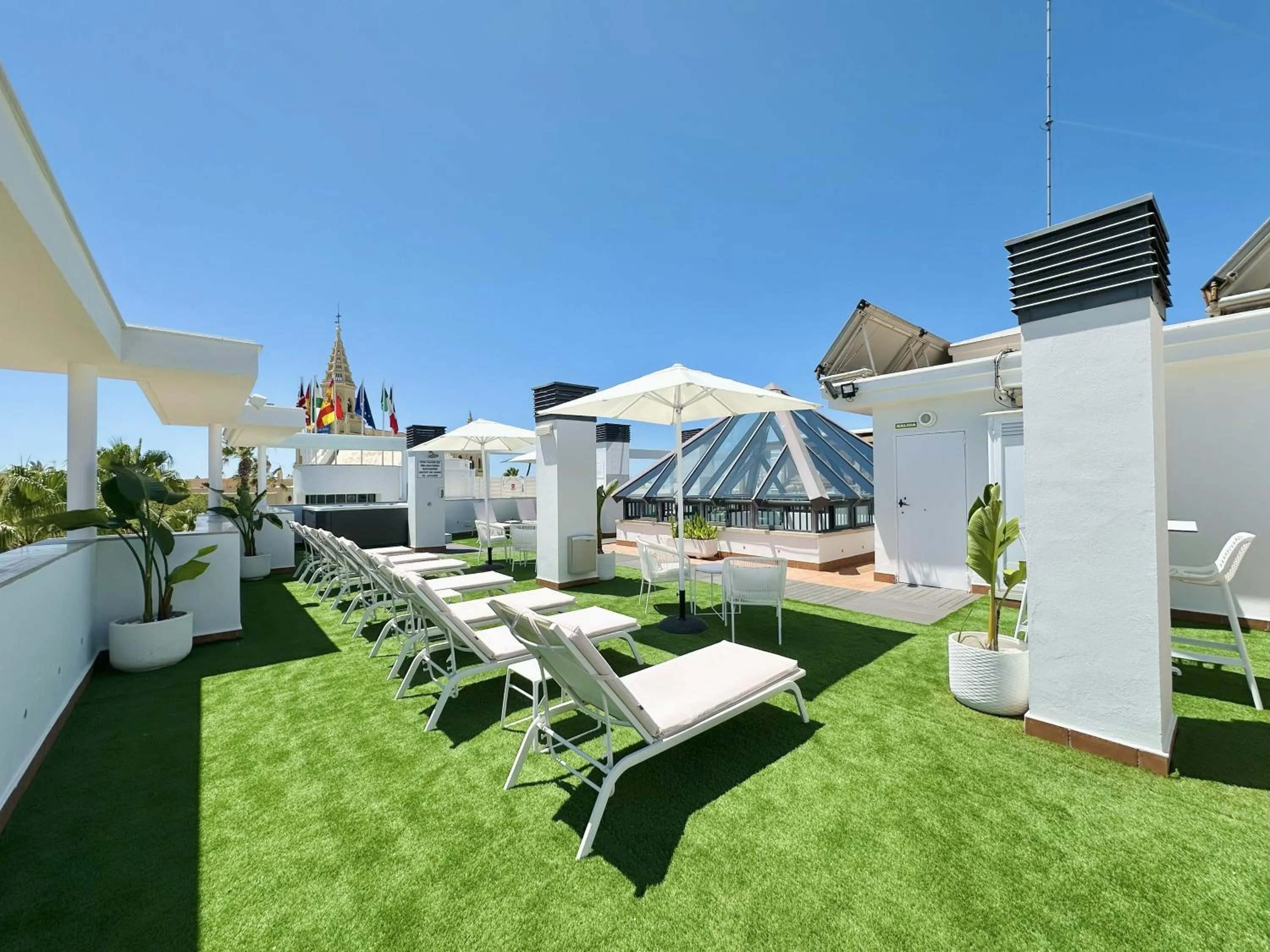 Garden in Hotel Apartamentos Marina Luz