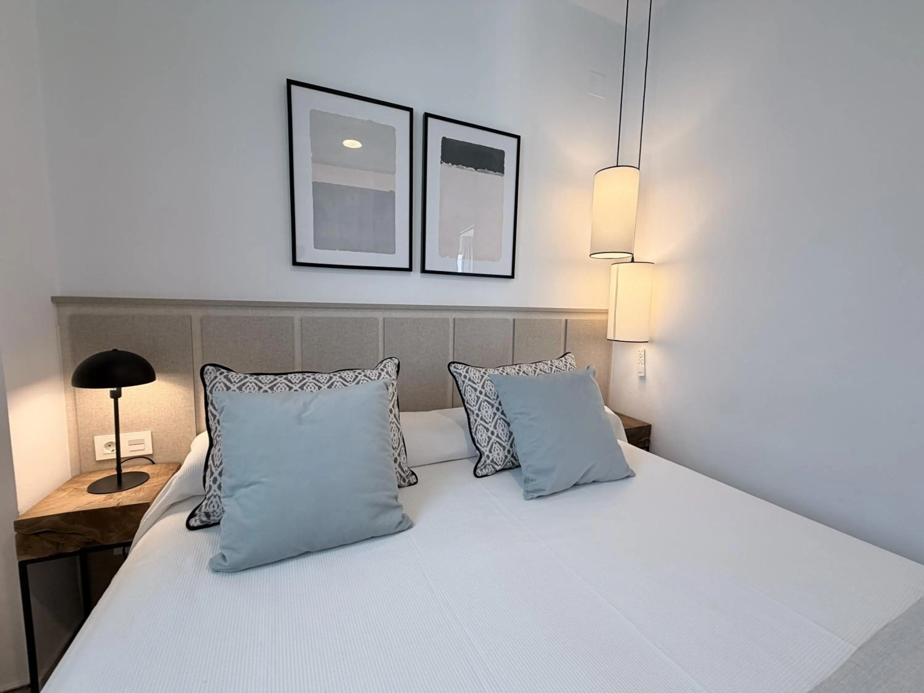 Bed in Hotel Apartamentos Marina Luz