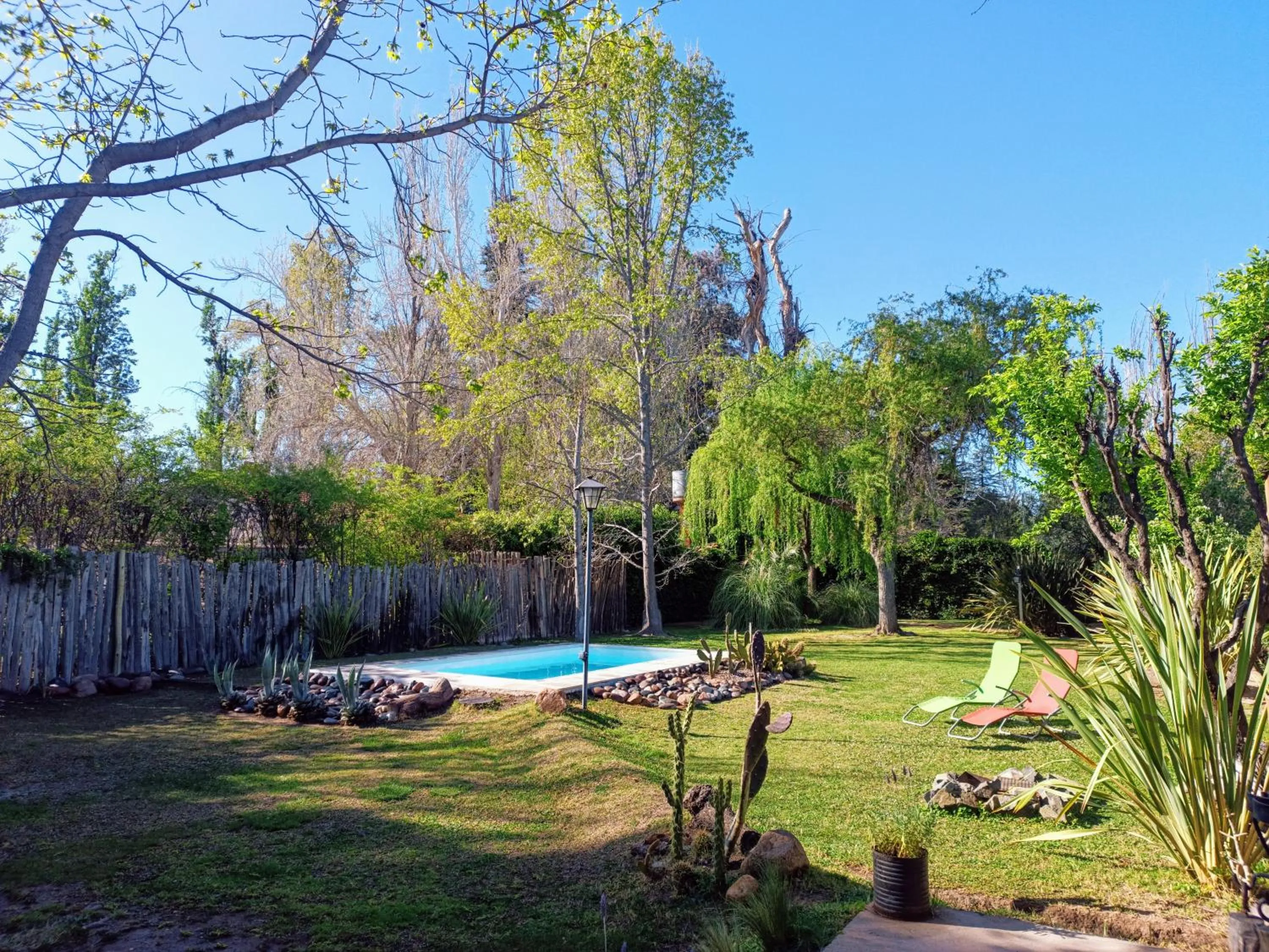 Natural landscape in Casa Darragueira de Chacras de Coria