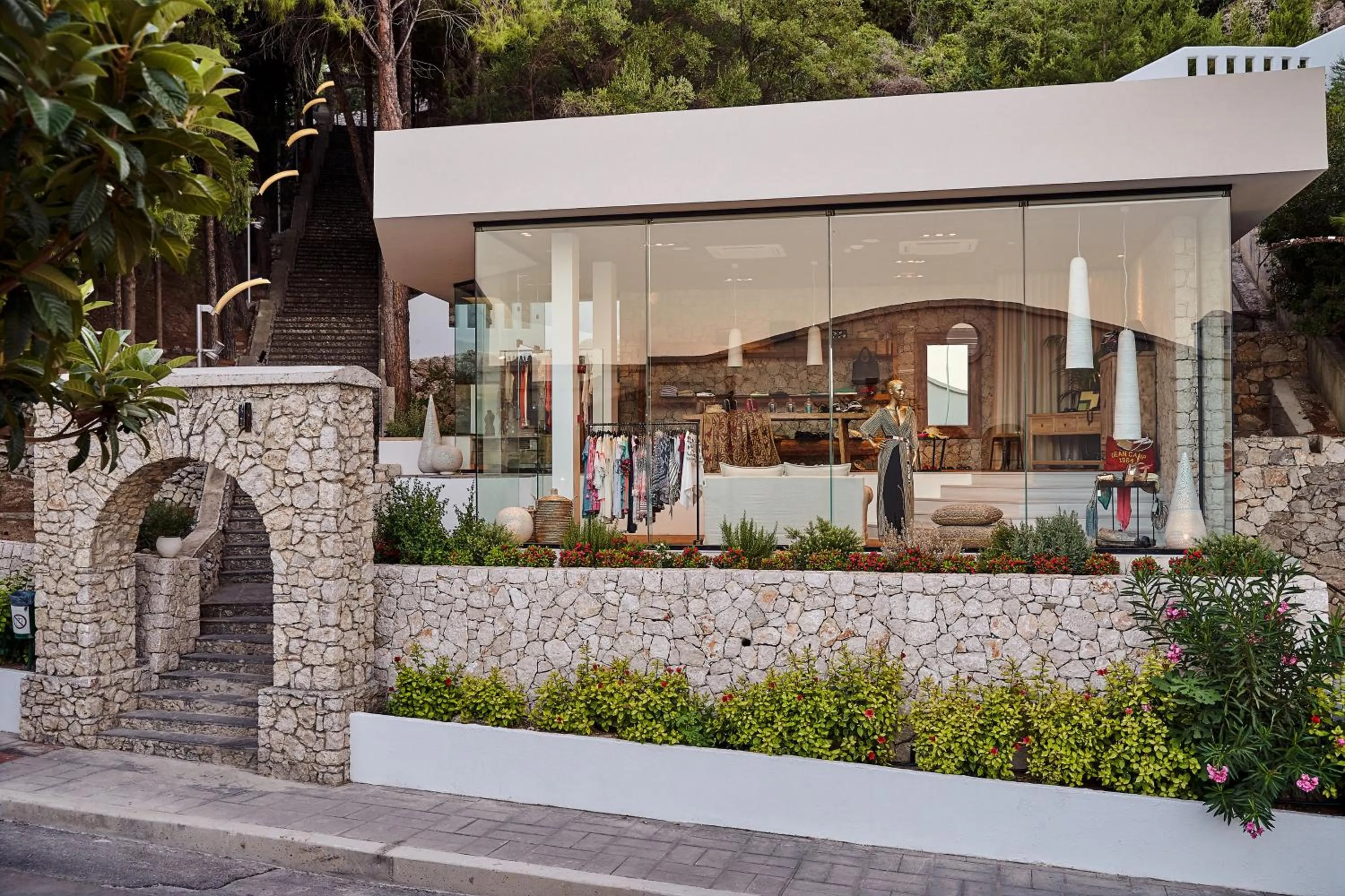 On-site shops in Esperos Village Blue & Spa - Adults Only