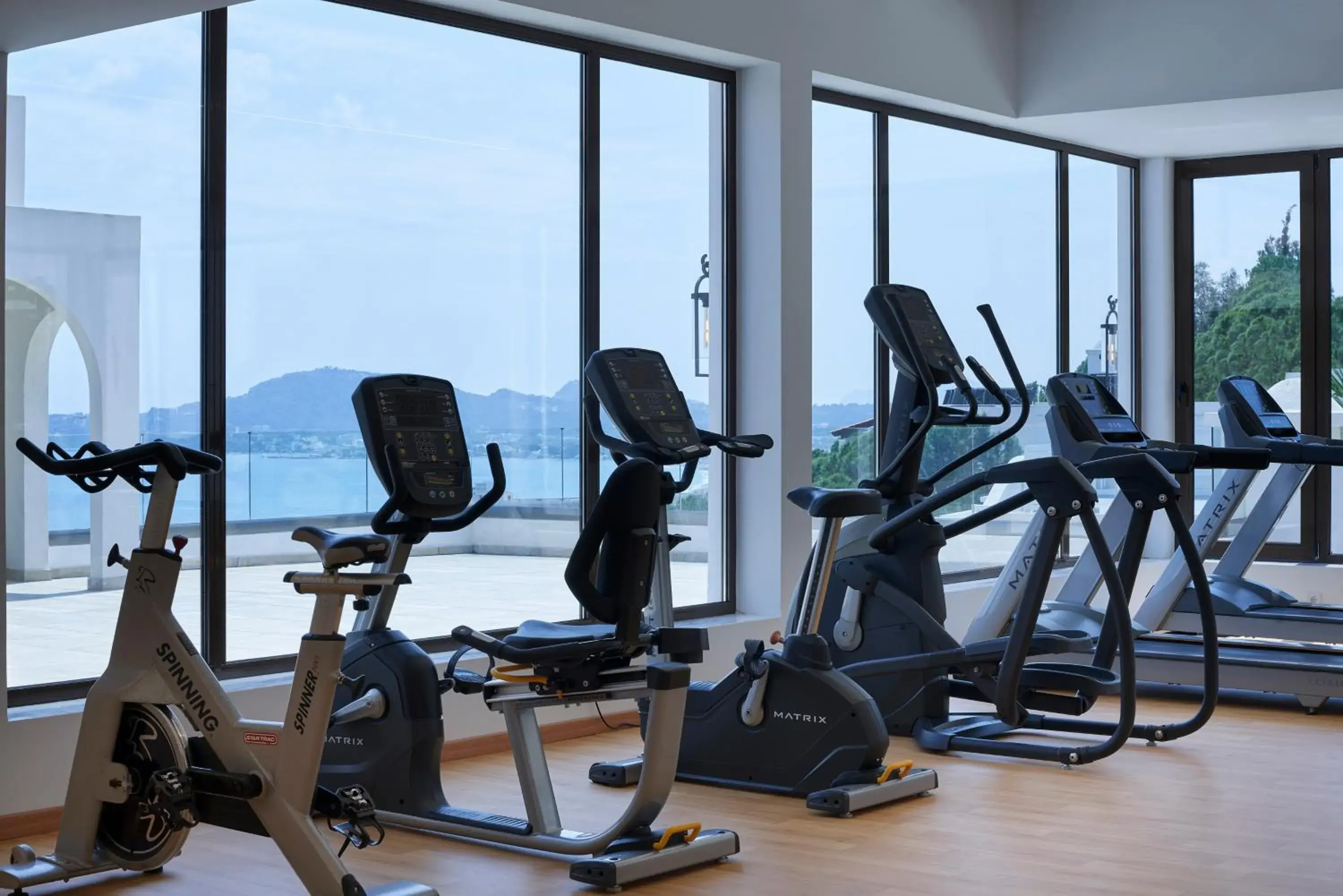 Fitness centre/facilities in Esperos Village Blue & Spa - Adults Only Fitness centre/facilities in Esperos Village Blue & Spa - Adults Only