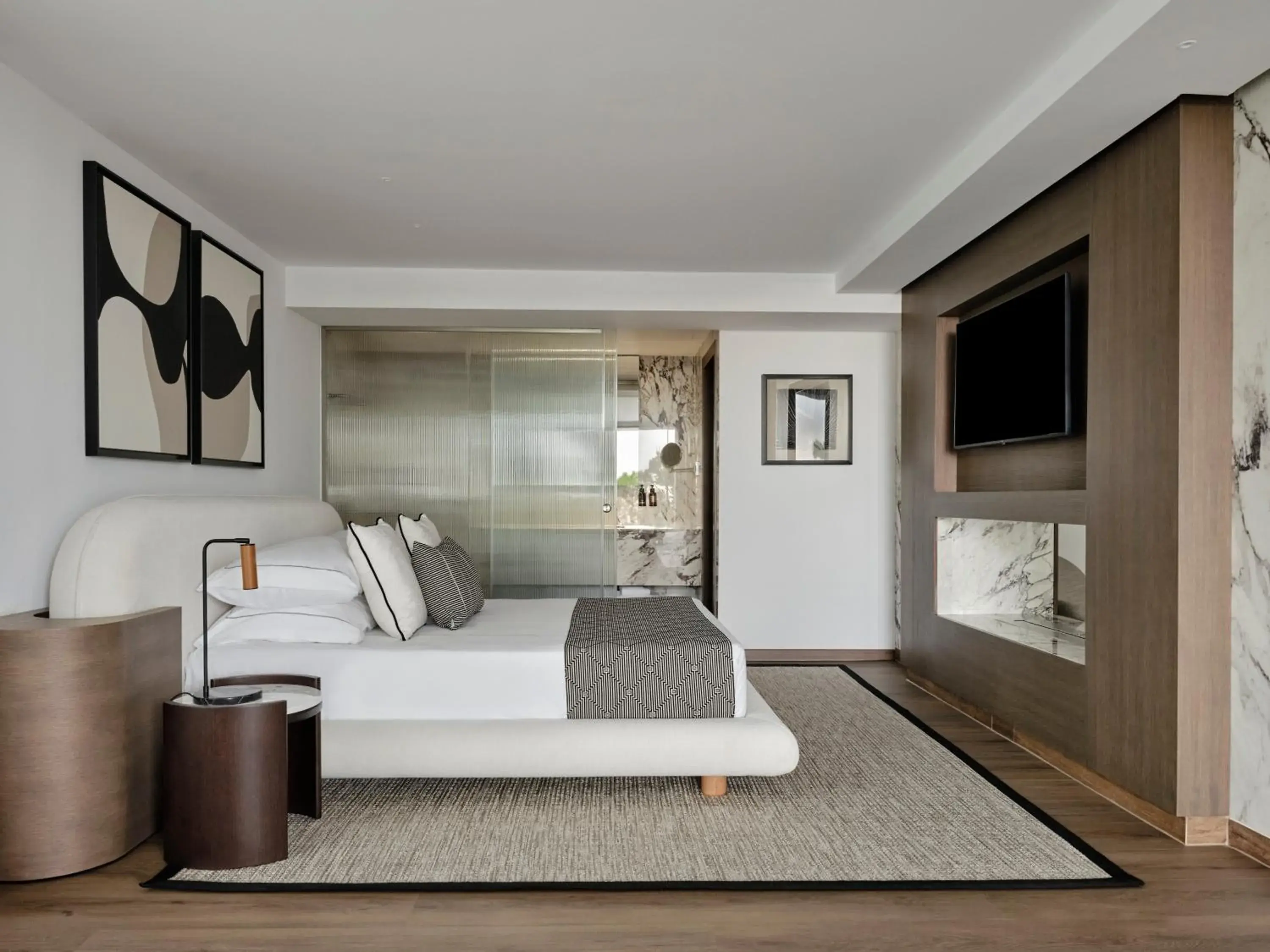 Bed in Esperos Village Blue & Spa - Adults Only Bed in Esperos Village Blue & Spa - Adults Only